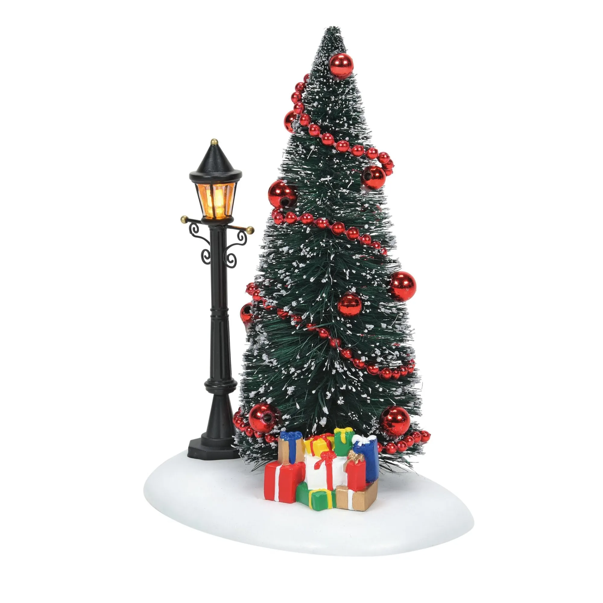 Department 56 Village Parts And Accessories | Lit Christmas Vignette