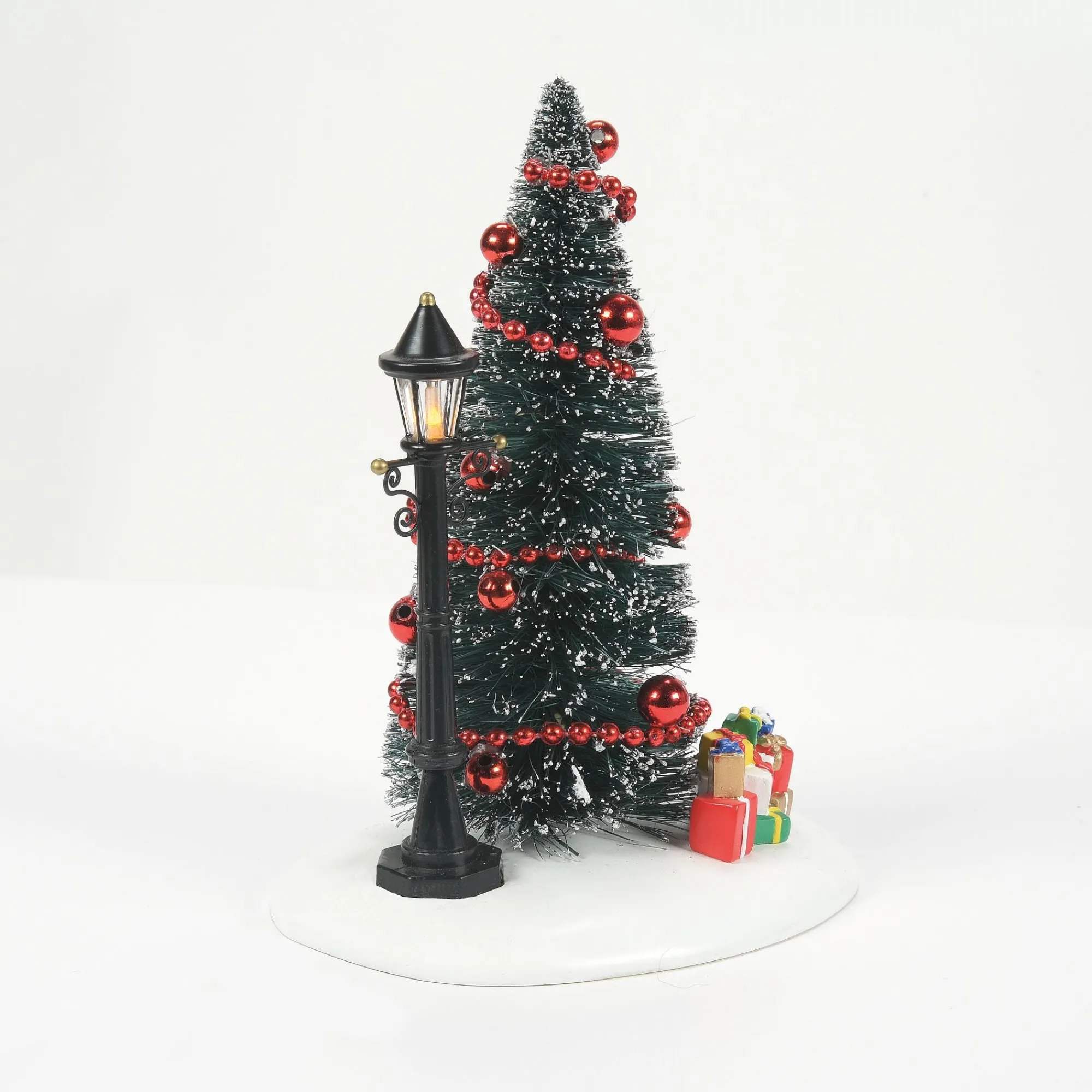 Department 56 Village Parts And Accessories | Lit Christmas Vignette