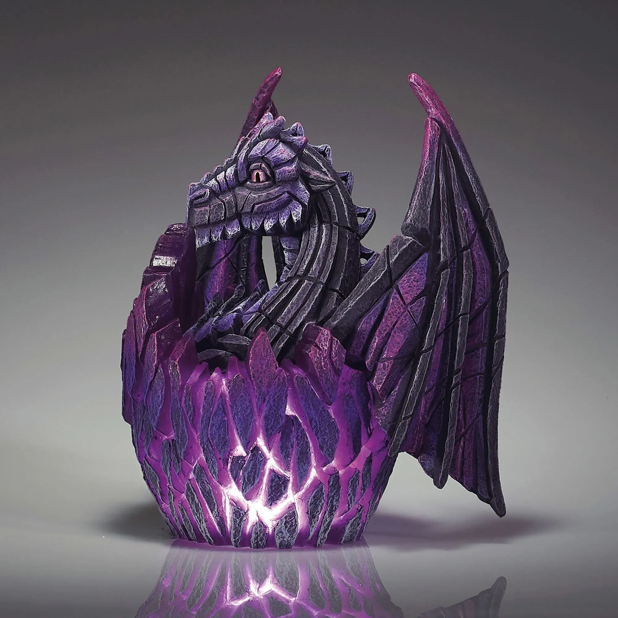 Enesco Gift Figurines | Lit Dragon Egg, Purple