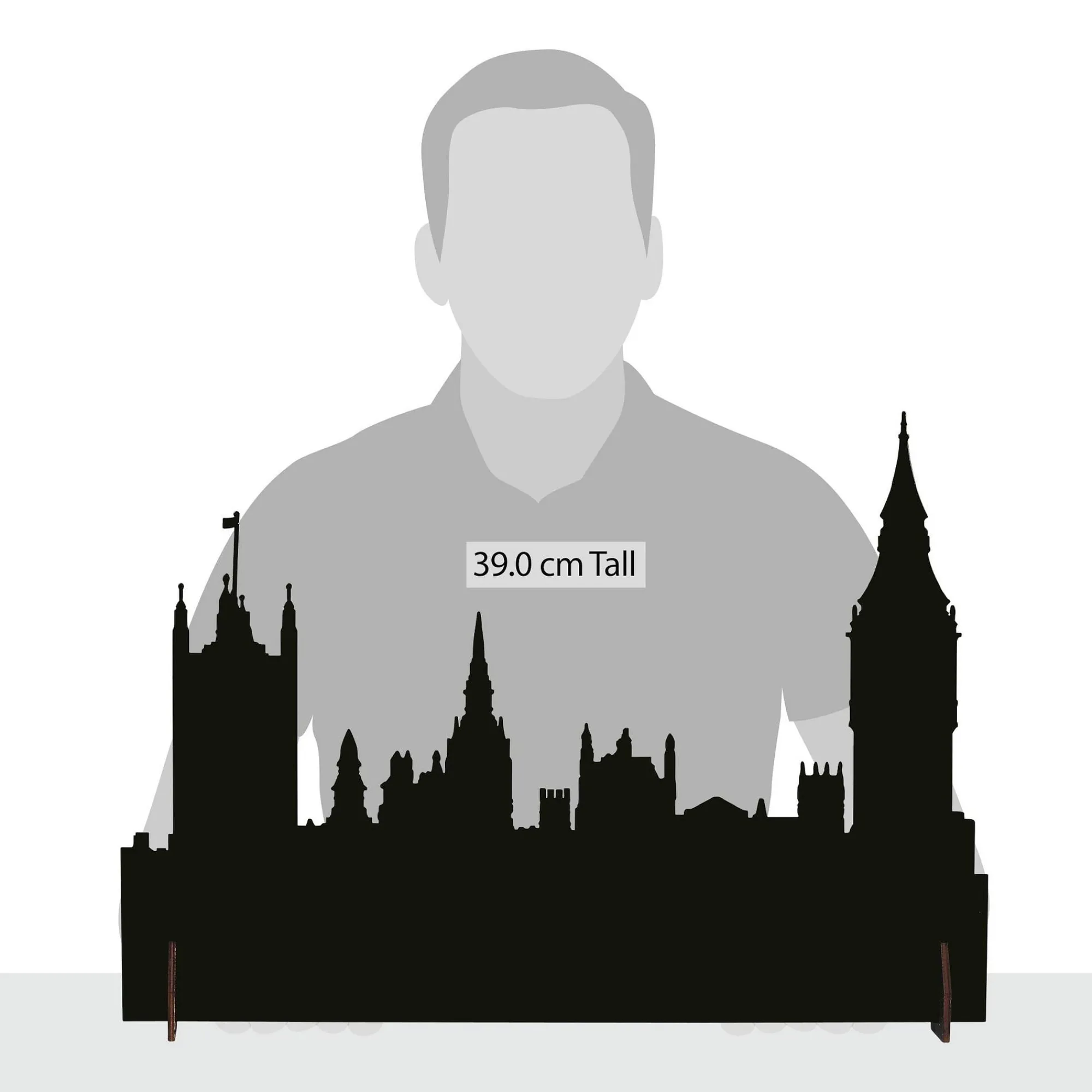 Department 56 Village Parts And Accessories | London City Silhouette