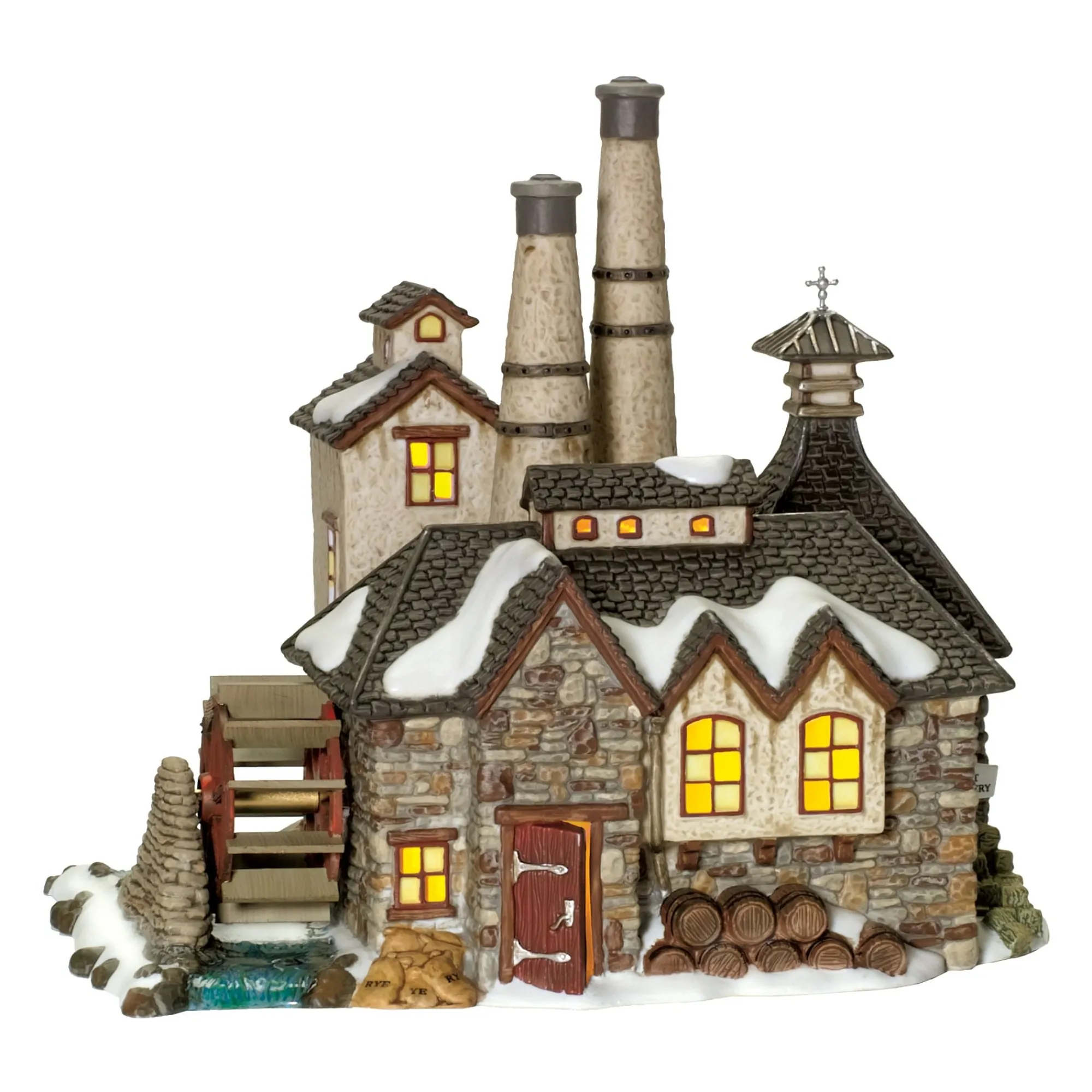 Department 56 Village Lighted Buildings | London Gin Distillery