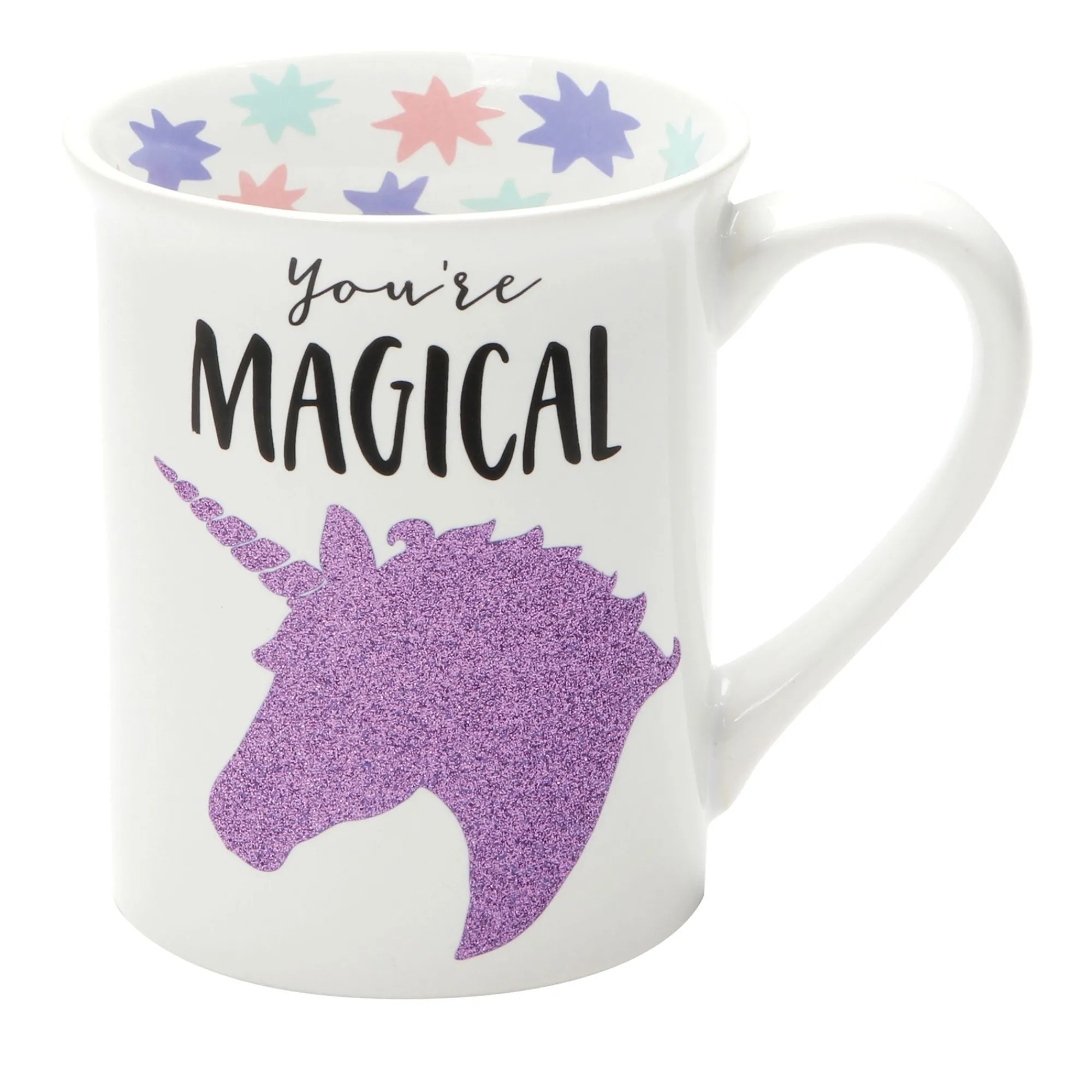 Enesco Gift Mugs | Drinkware | MAGICAL UNICORN GLITTER