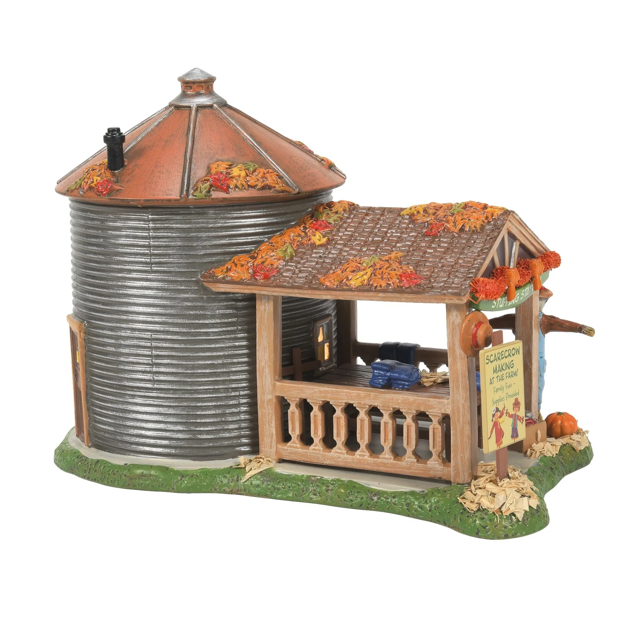 Department 56 Village Lighted Buildings | Make & Take Scarecrow Shack