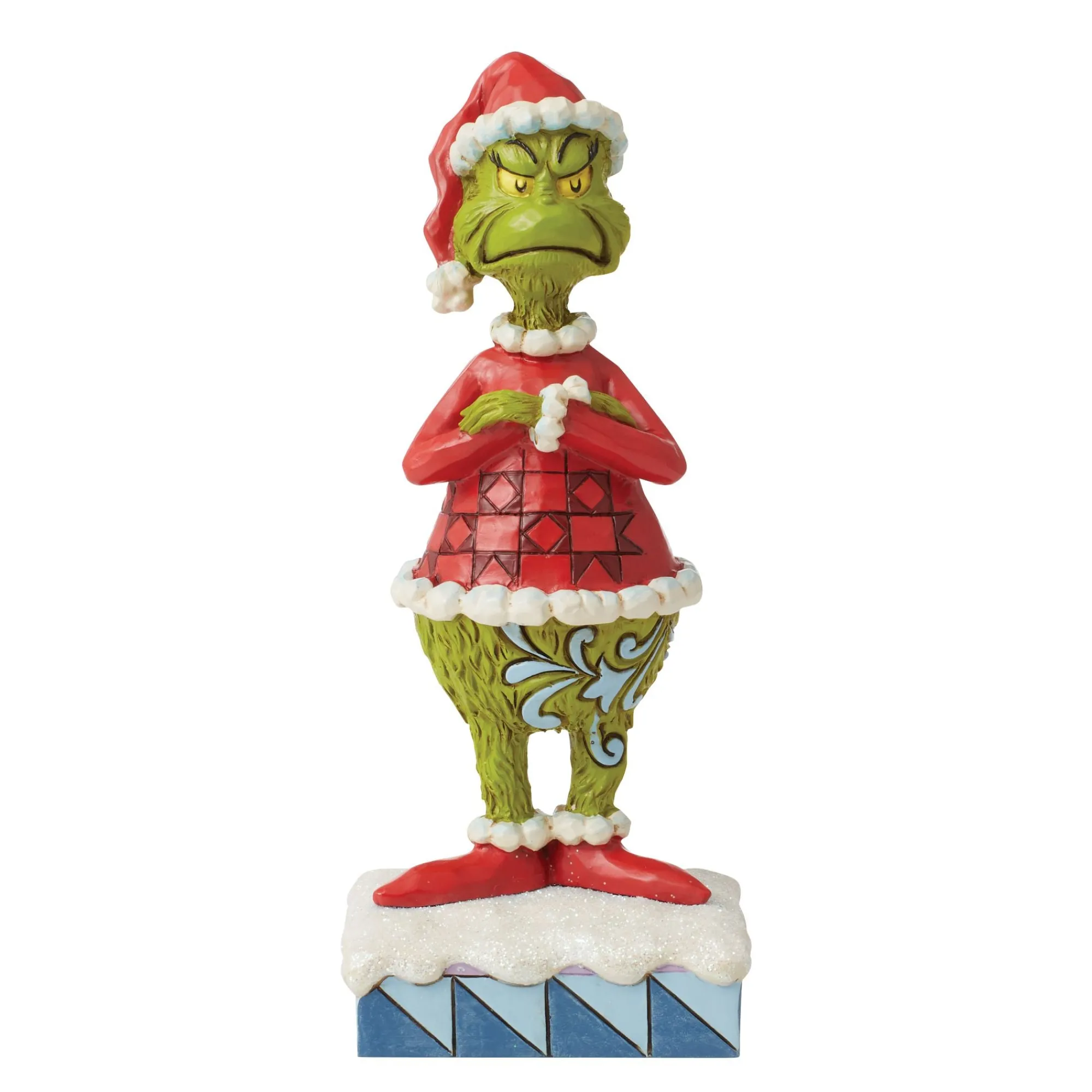 Enesco Gift Figurines | Santas | Mean Grinch