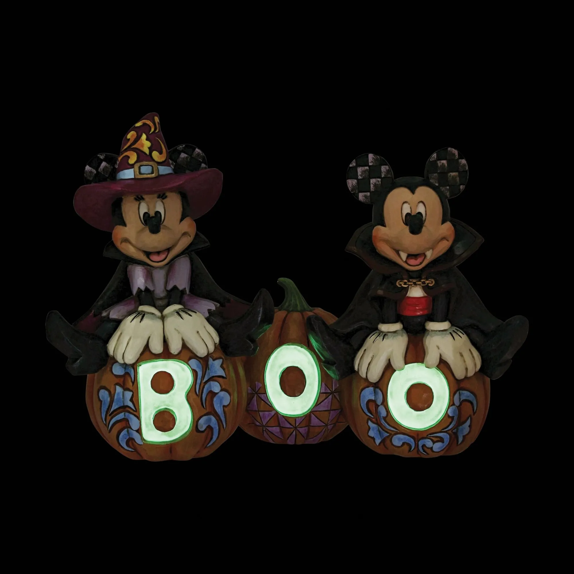 Enesco Gift Figurines | Mickey & Minnie Halloween