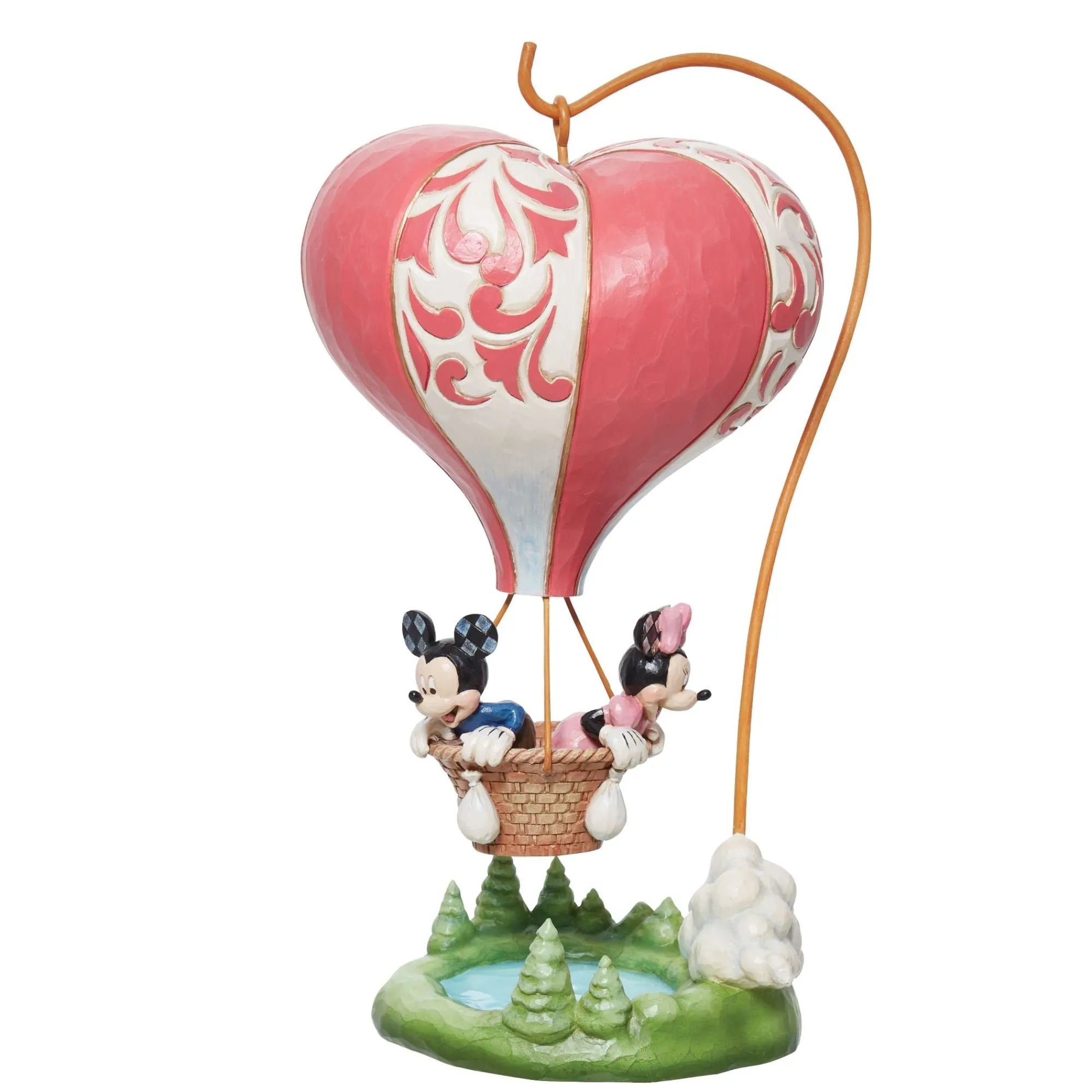 Enesco Gift Figurines | Mickey & Minnie Heart-Air Ball