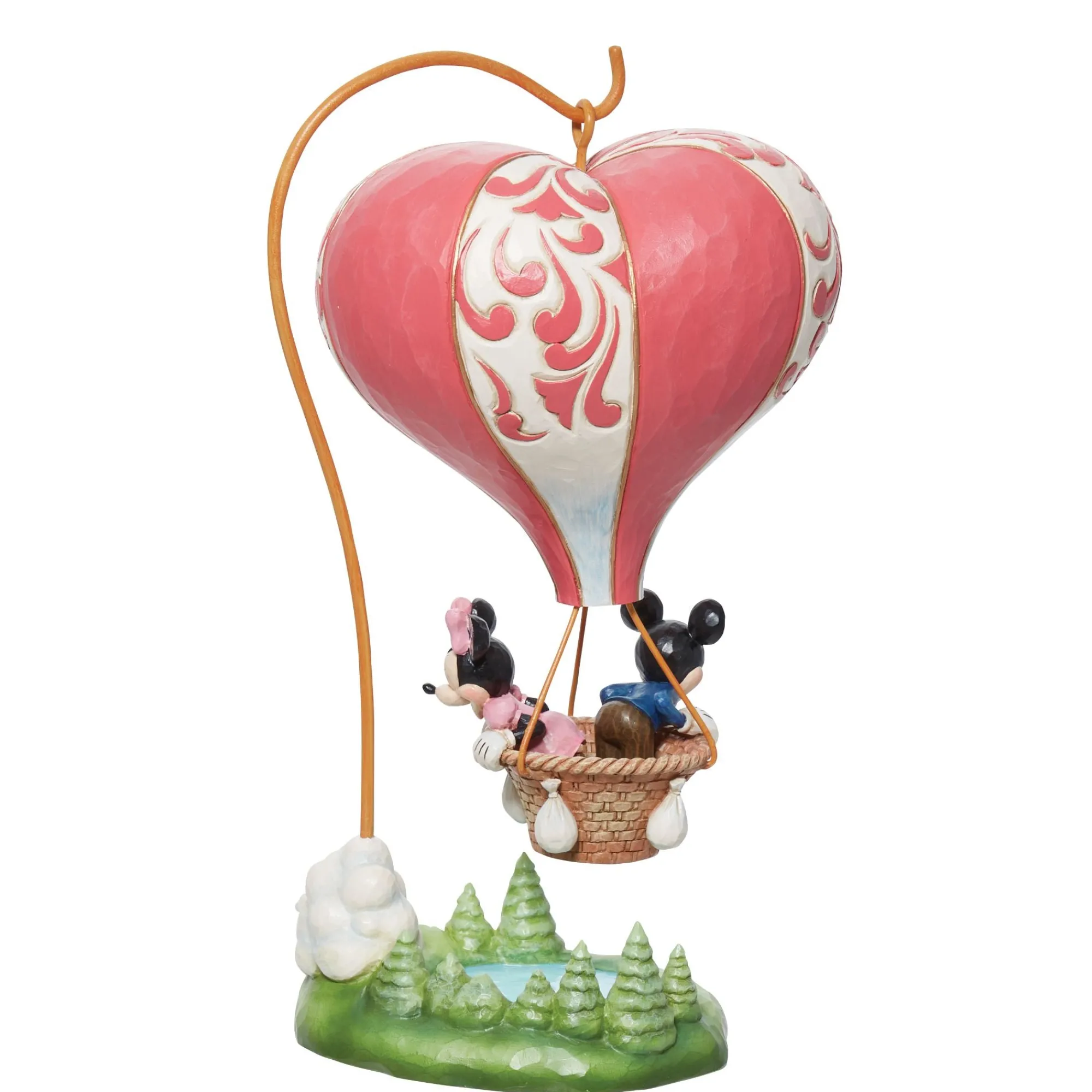 Enesco Gift Figurines | Mickey & Minnie Heart-Air Ball