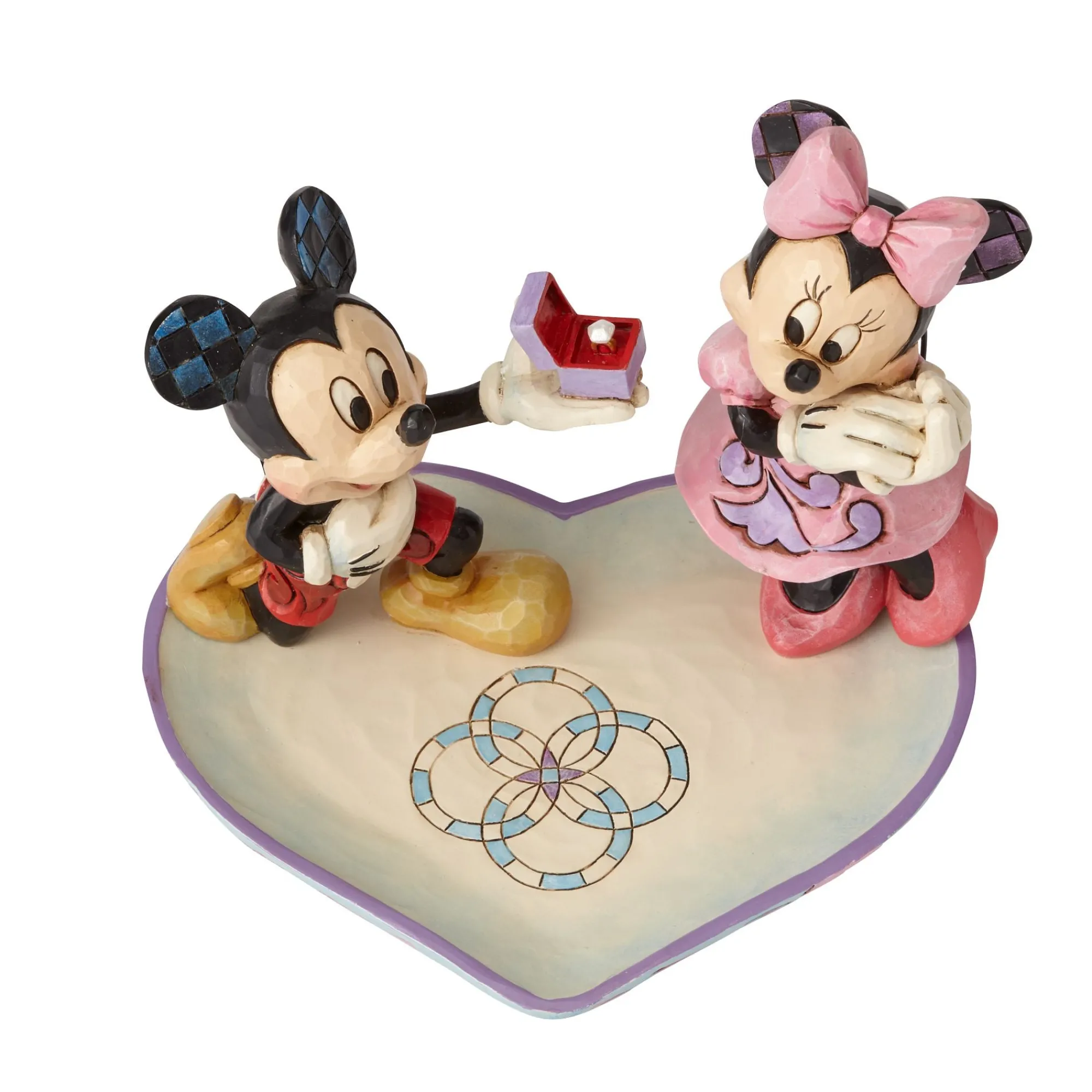 Enesco Gift Figurines | Mickey & Minnie Ring Dish