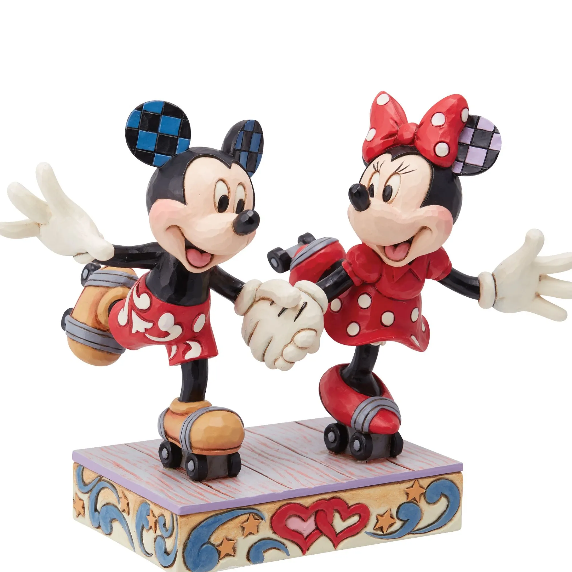 Enesco Gift Figurines | Mickey & Minnie Roller Skating