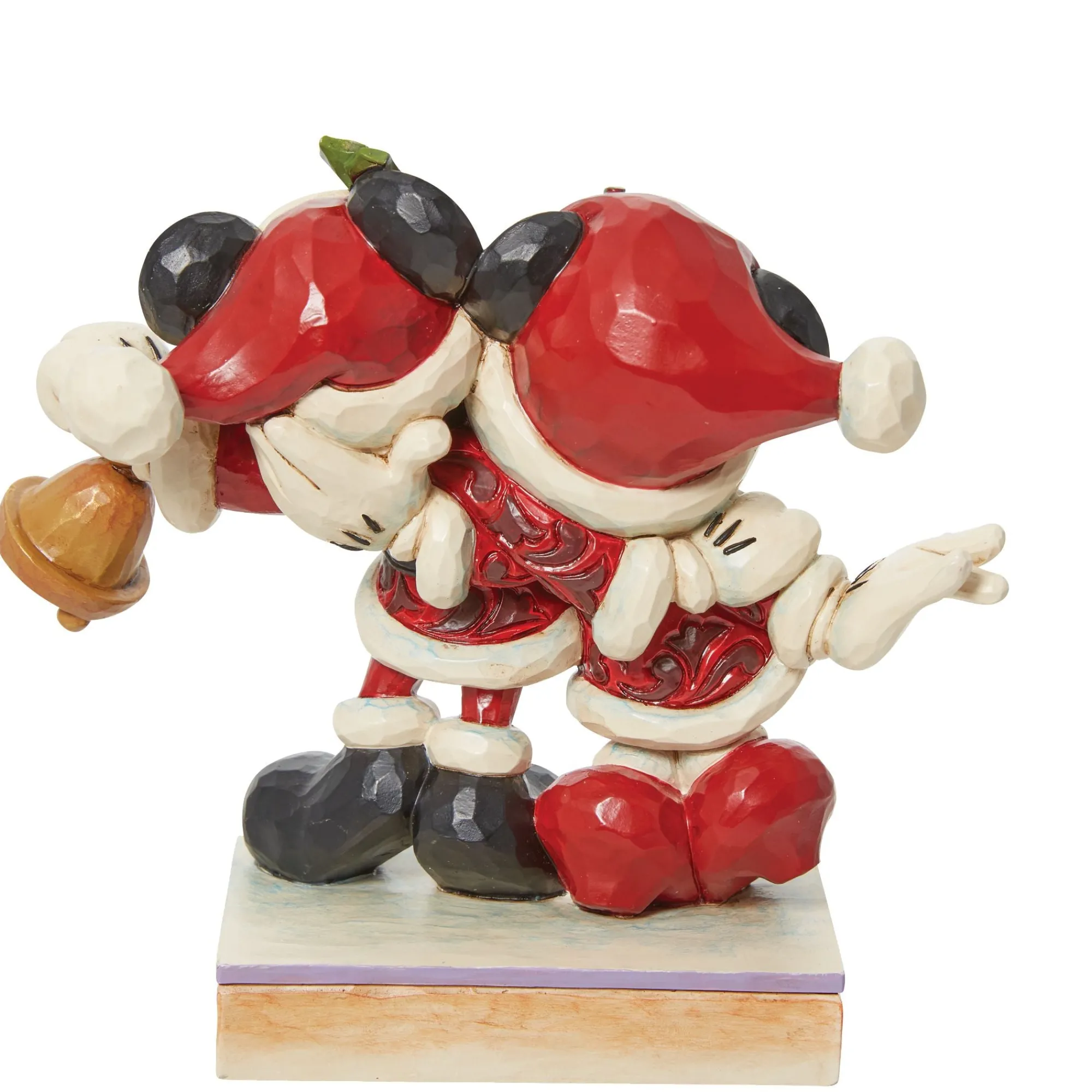 Enesco Gift Figurines | Mickey & Minnie Santas