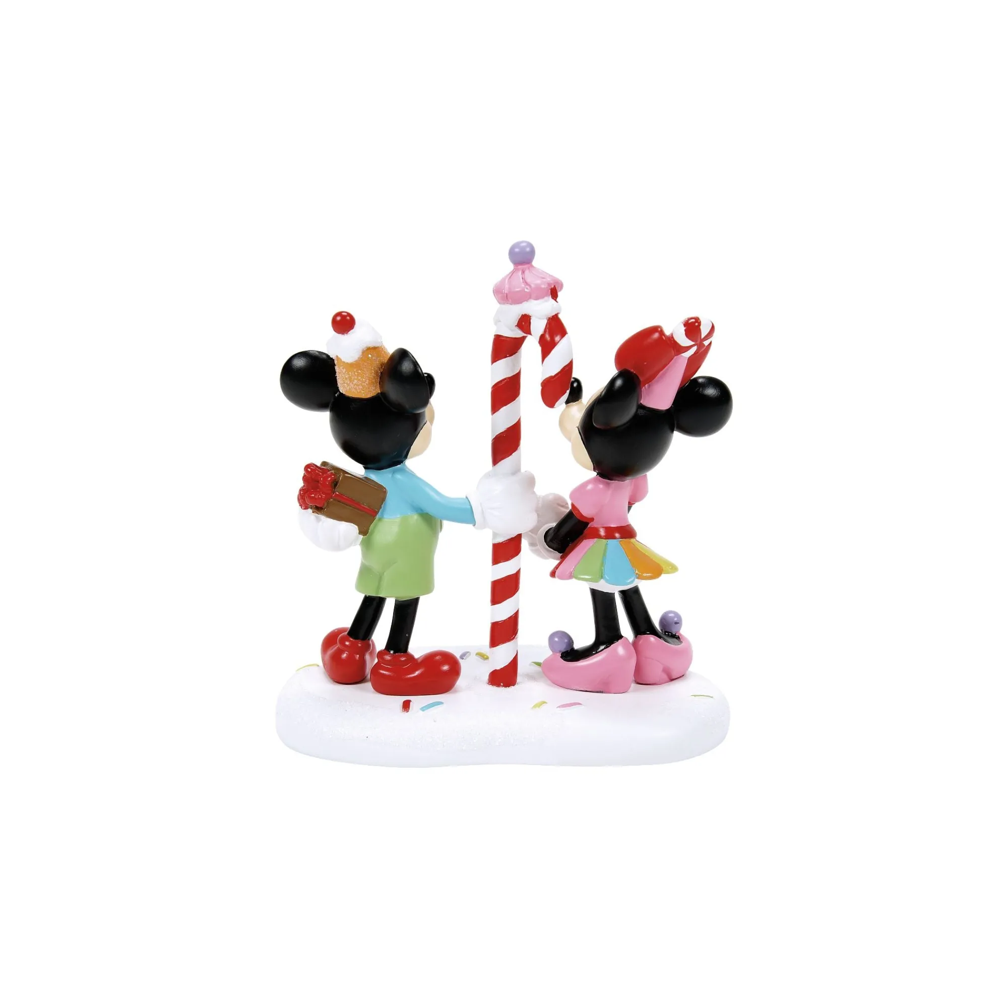 Department 56 Village Parts And Accessories | Mickey & Minnie Share A Treat