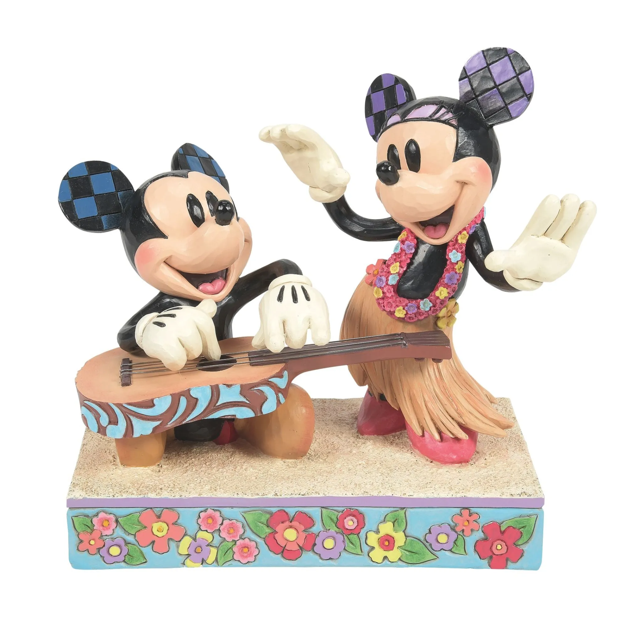 Enesco Gift Figurines | Mickey and Minnie Hawaii