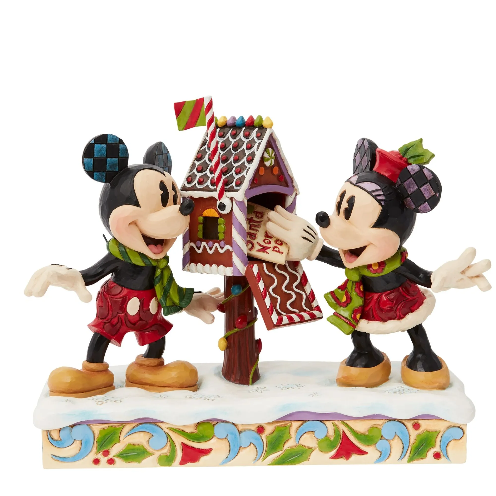 Enesco Gift Figurines | Mickey and Minnie Letters