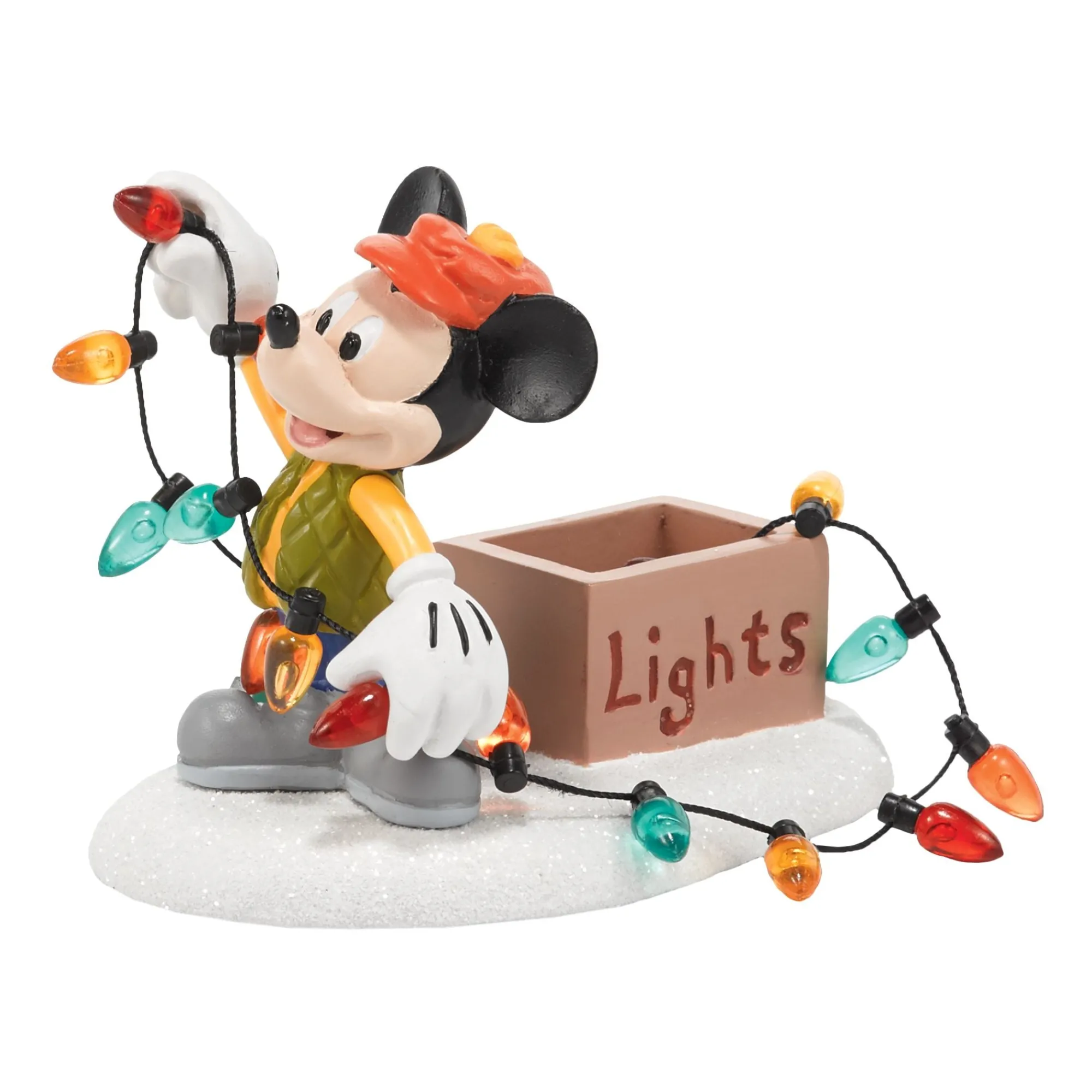 Department 56 Village Parts And Accessories | Mickey Lights Up Christmas