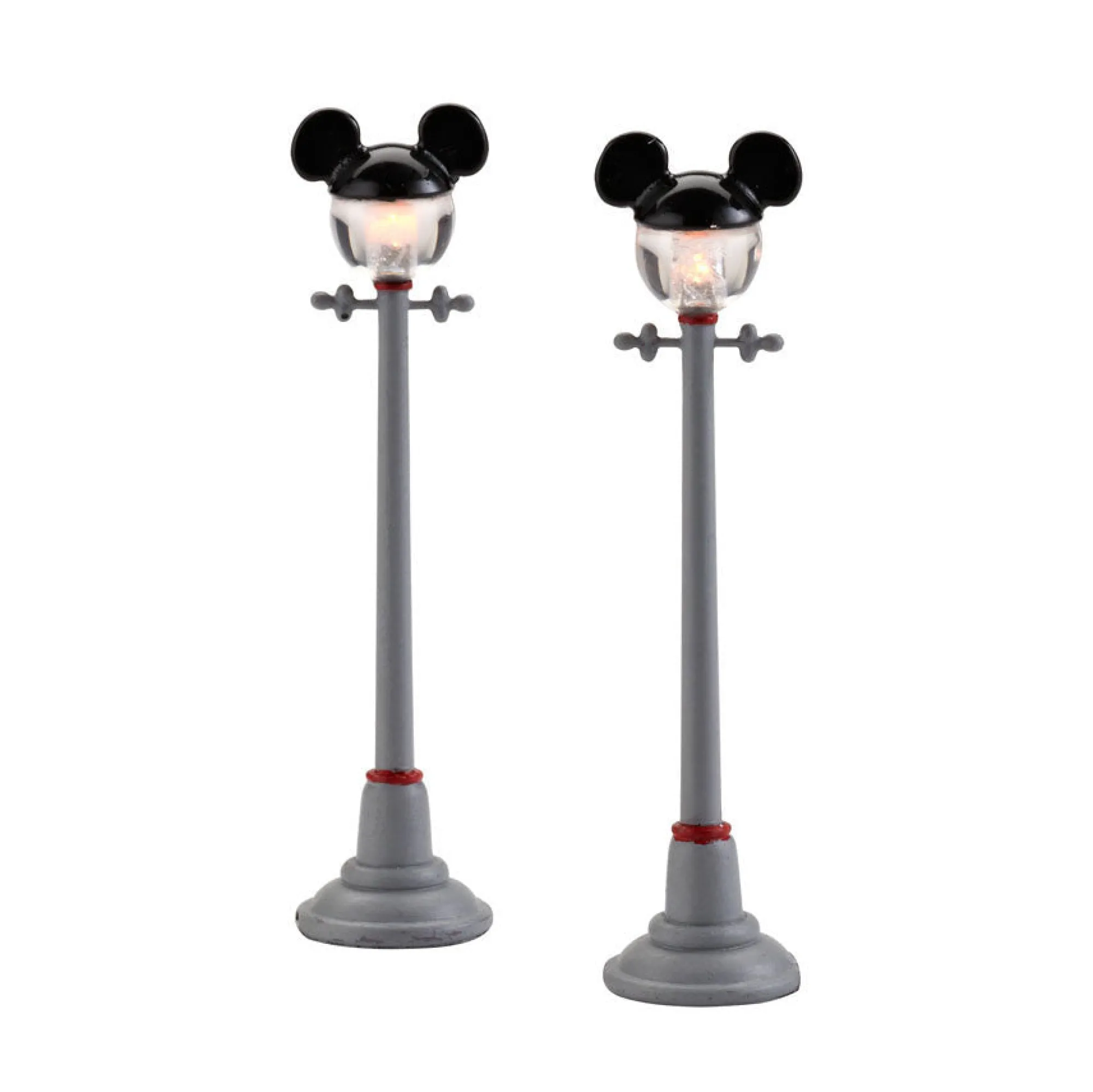 Department 56 Village Parts And Accessories | Mickey Street Lights