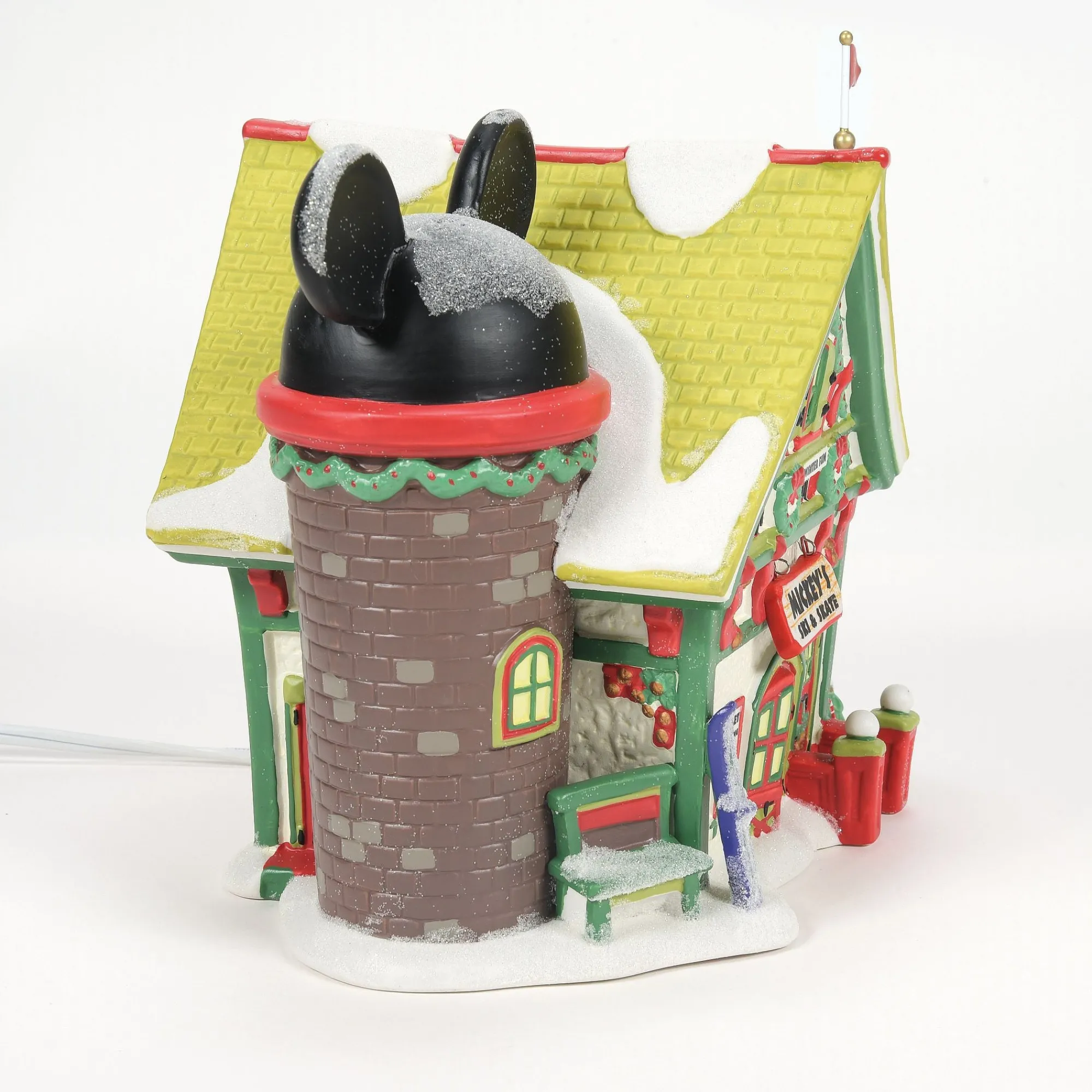 Department 56 Village Lighted Buildings | Mickey's Ski And Skate