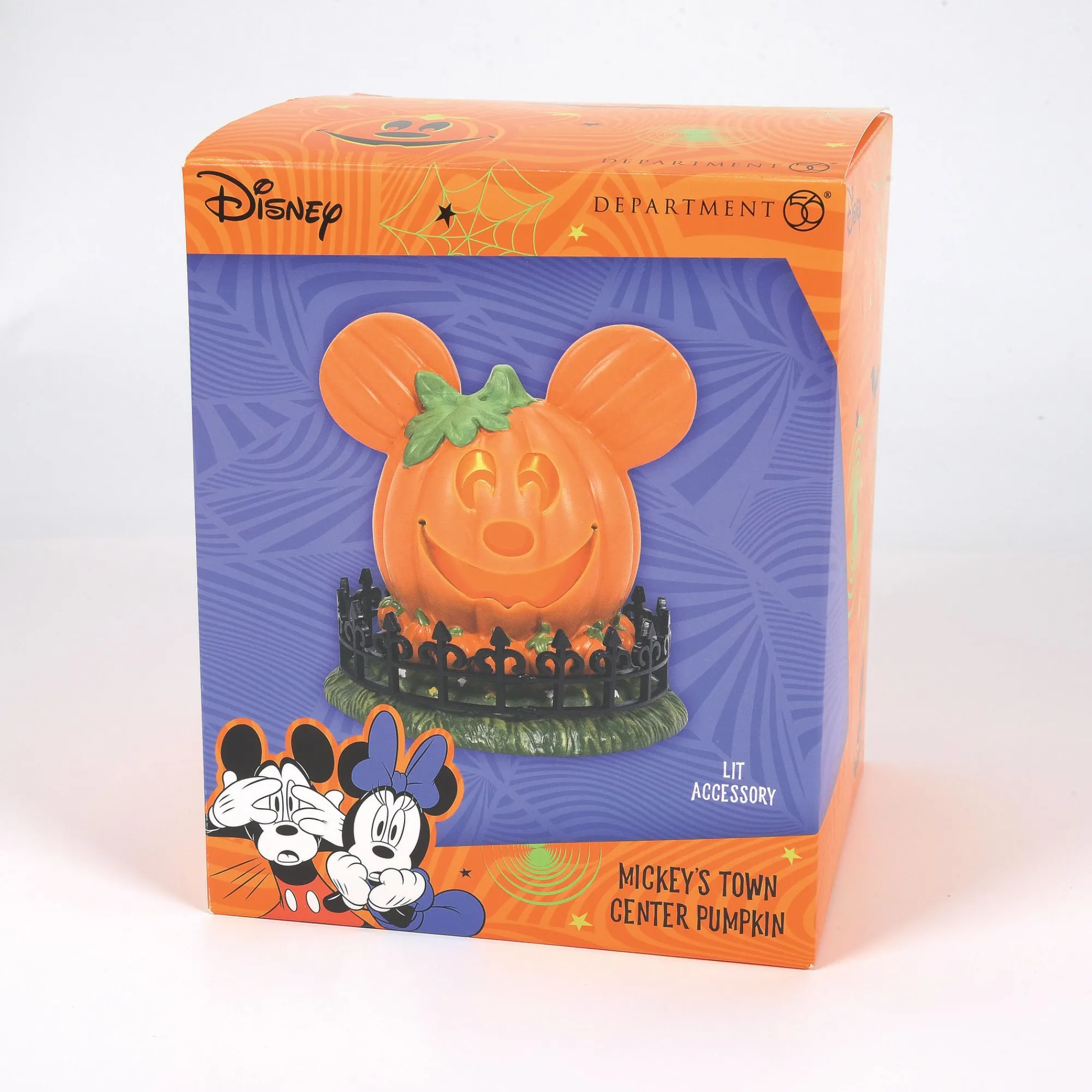 Department 56 Village Parts And Accessories | Mickey's Town Center Pumpkin