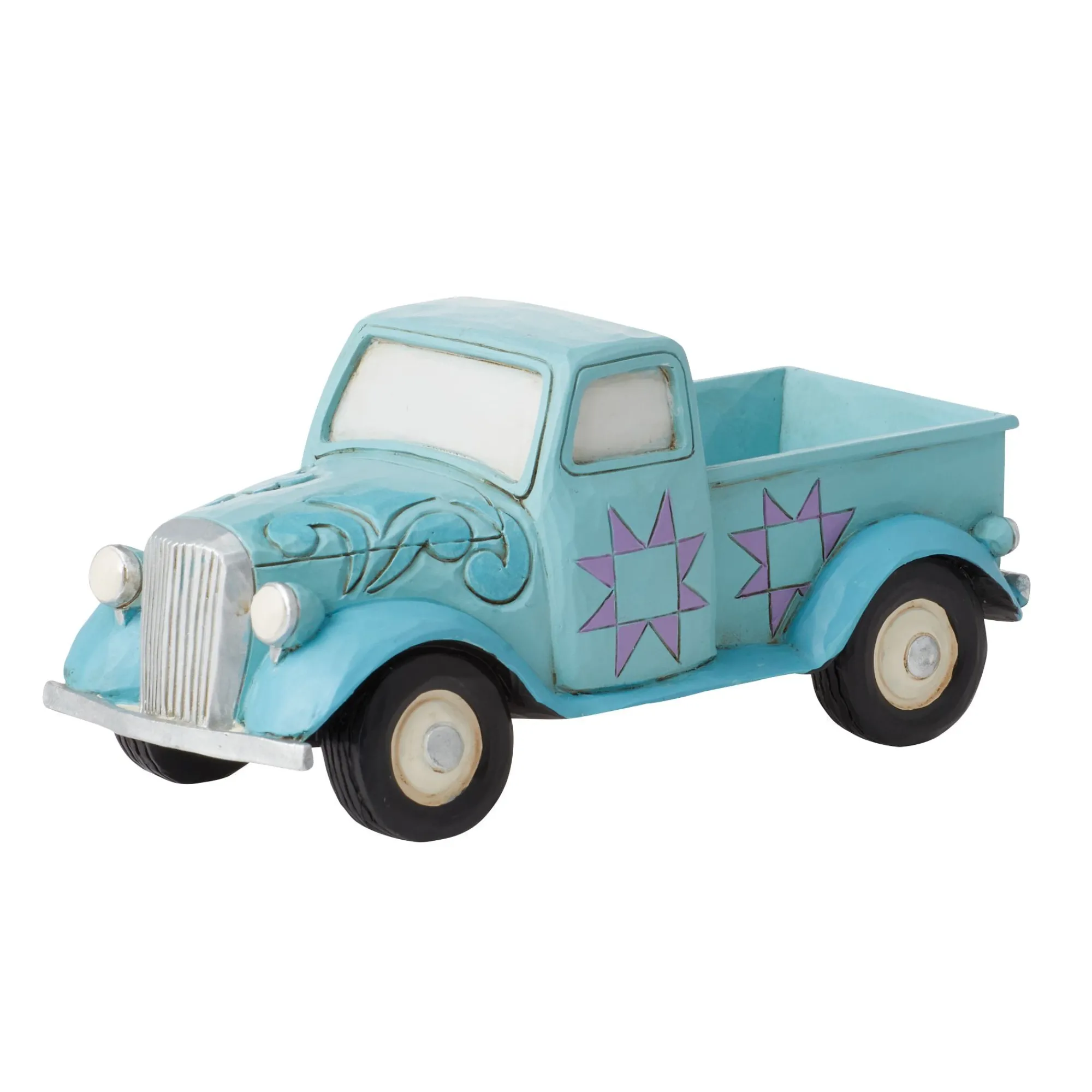 Enesco Gift Figurines | Mini Blue Pickup Truck