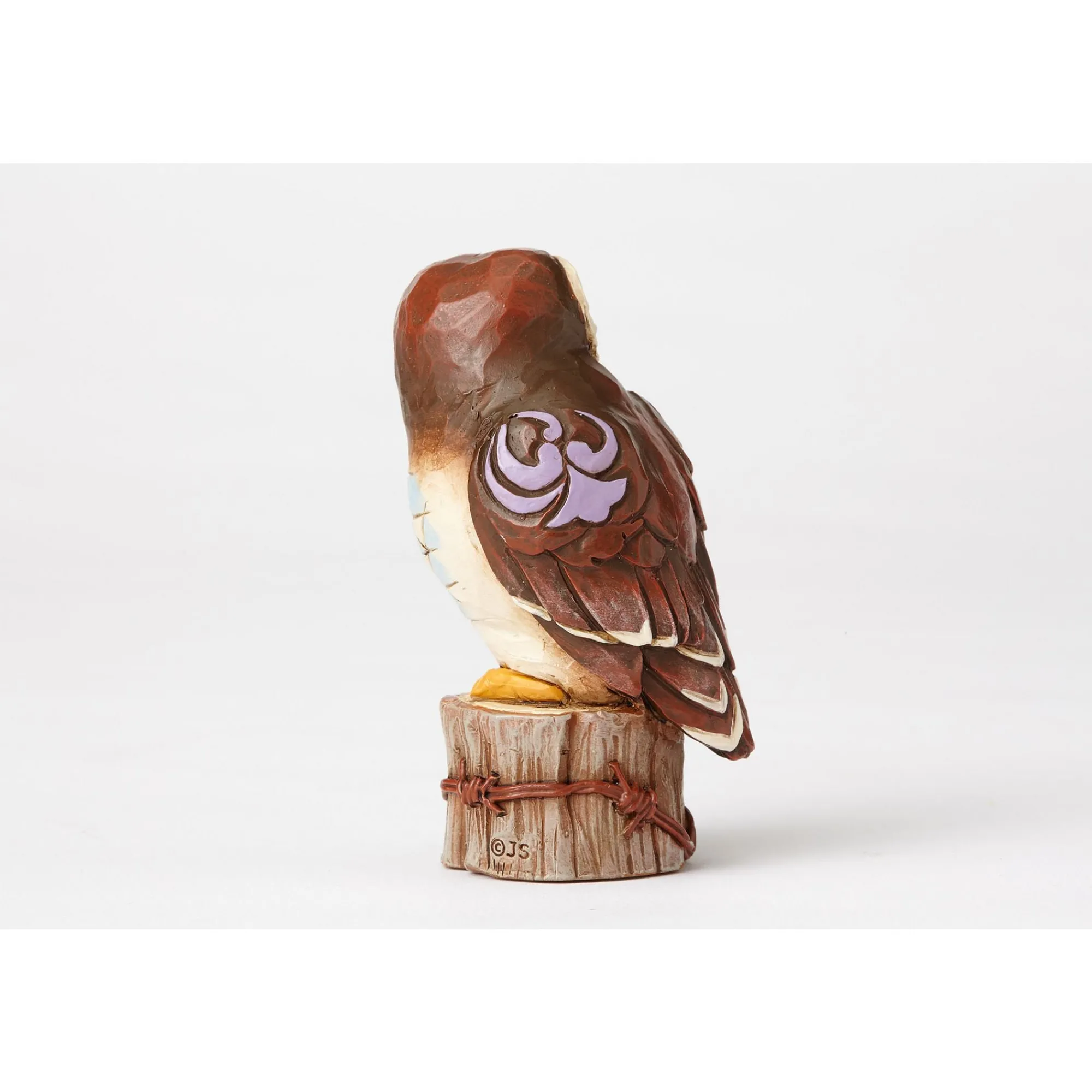 Enesco Gift Figurines | Mini Owl on Tree Stump