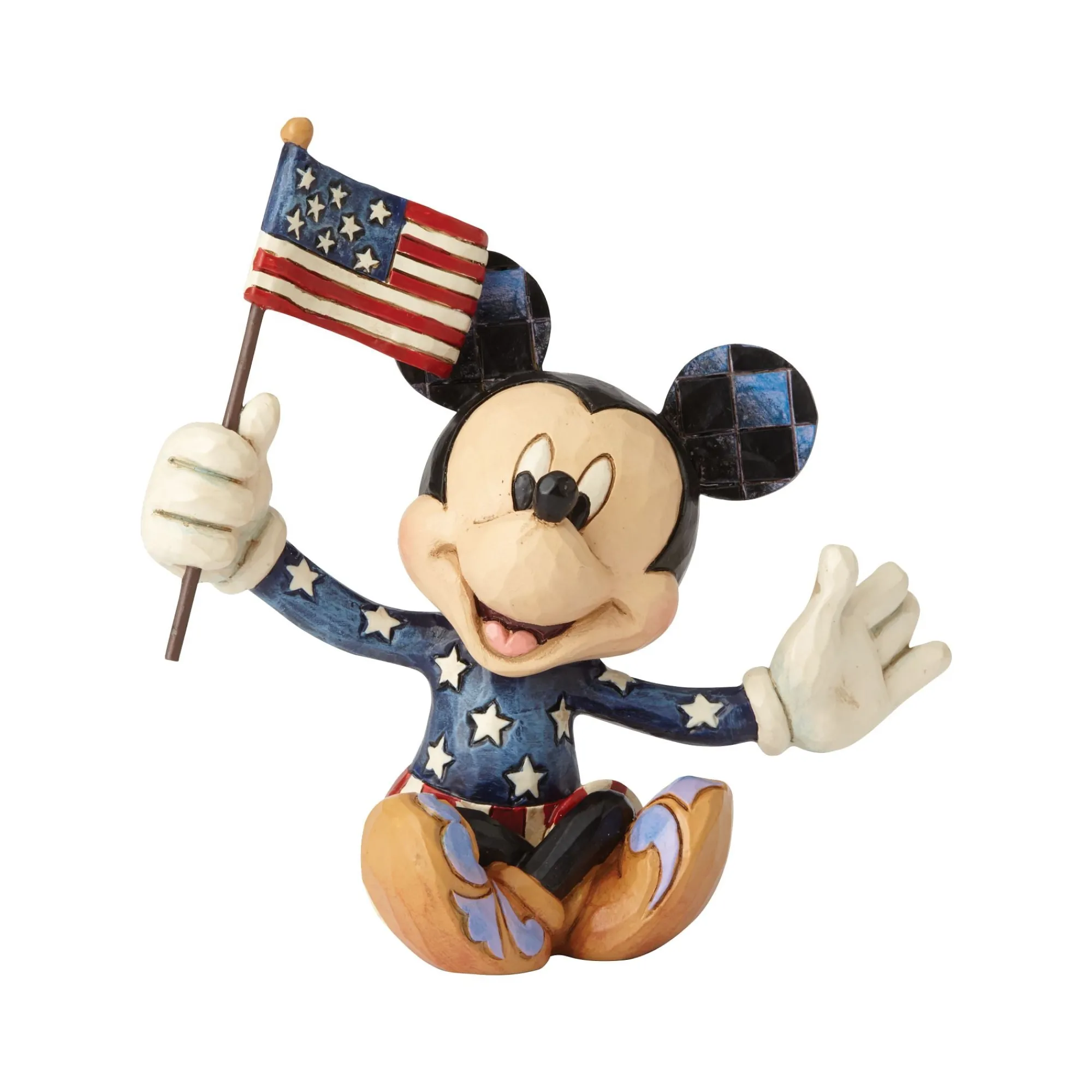 Enesco Gift Figurines | Mini Patriotic Mickey