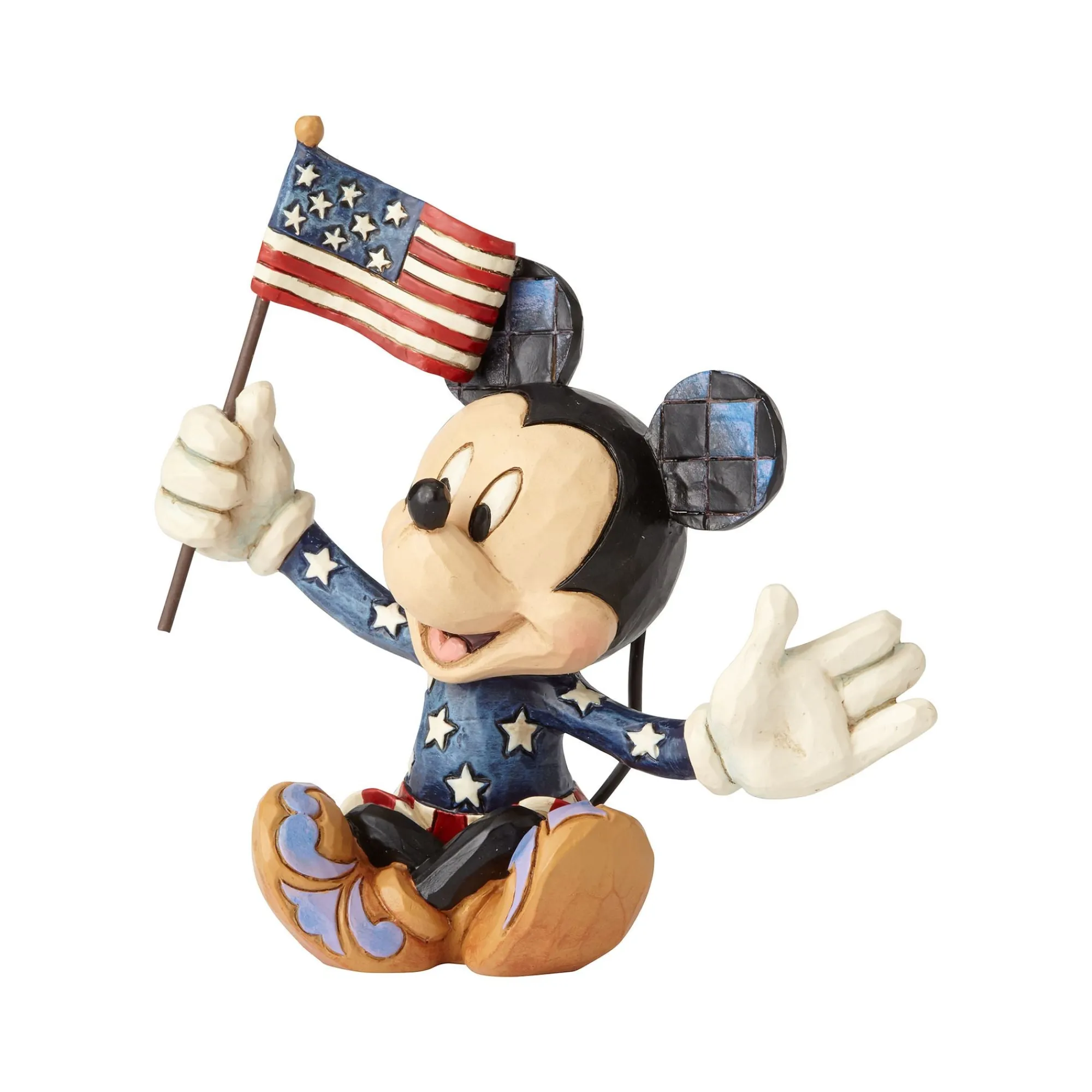 Enesco Gift Figurines | Mini Patriotic Mickey