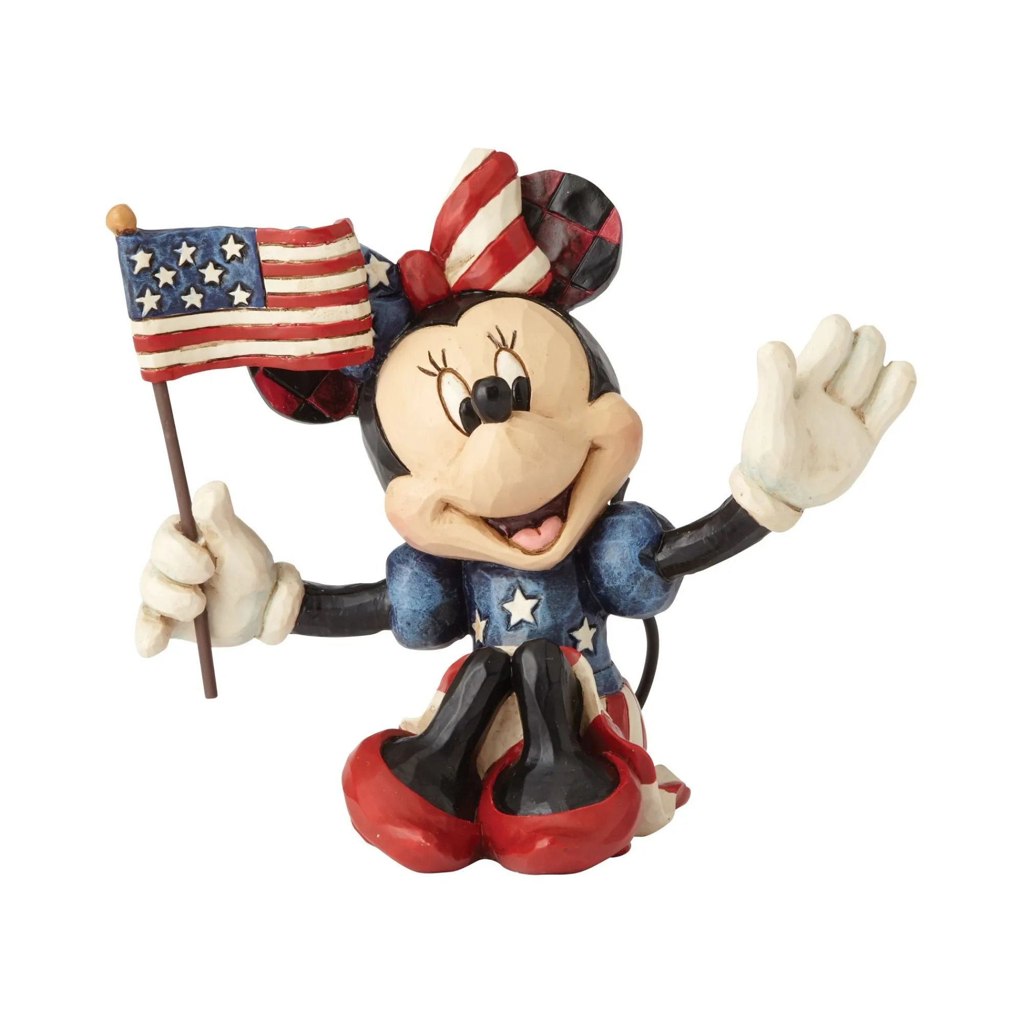 Enesco Gift Figurines | Mini Patriotic Minnie