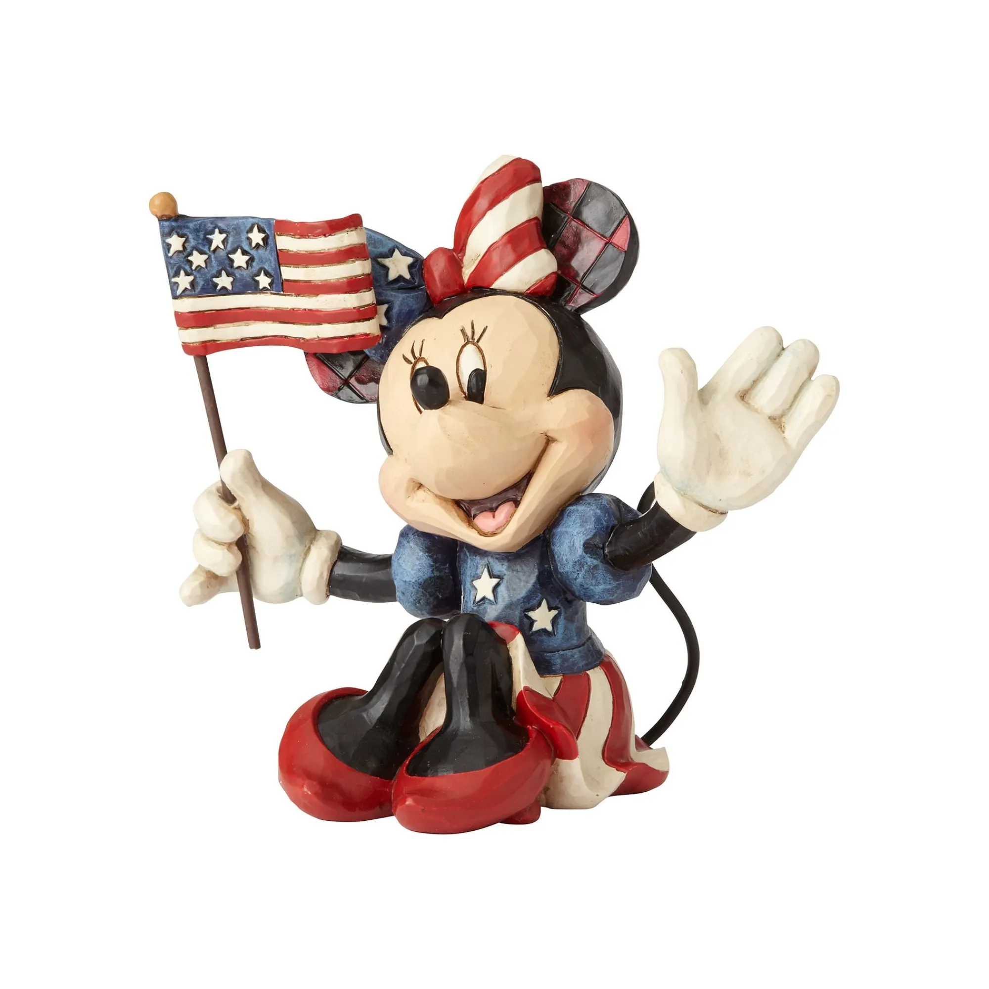 Enesco Gift Figurines | Mini Patriotic Minnie