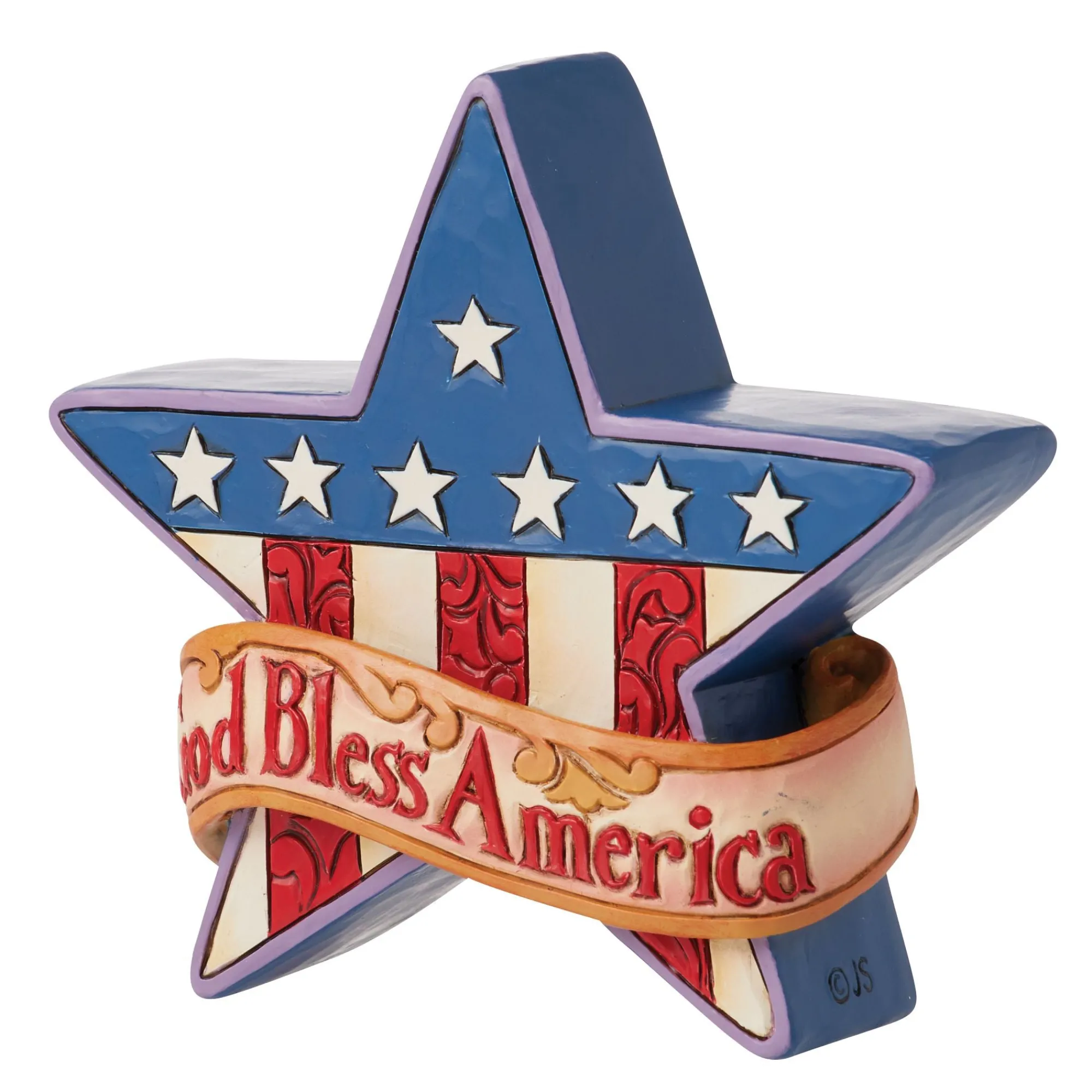 Enesco Gift Figurines | Mini Patriotic Star Figurine