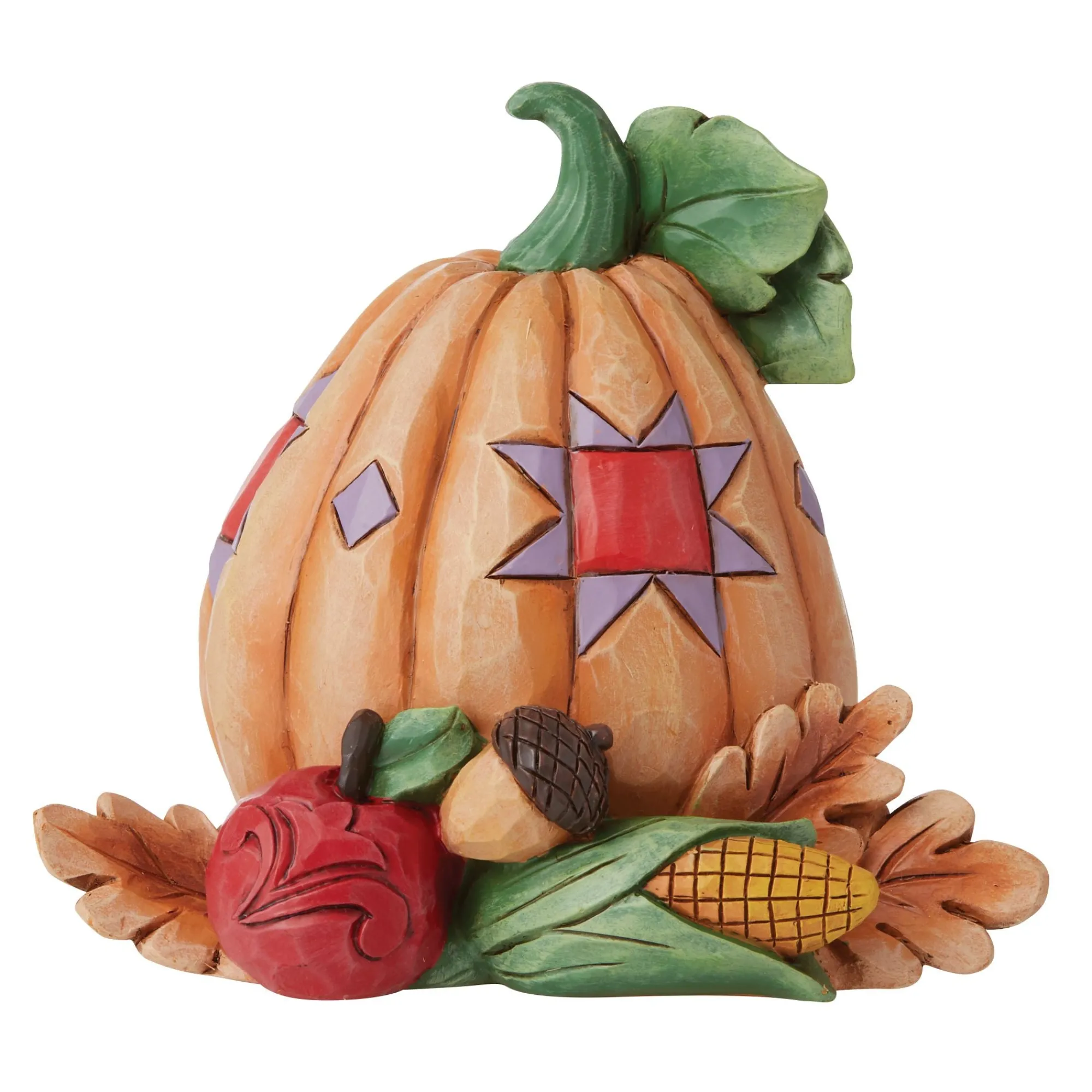 Enesco Gift Figurines | Mini Pumpkin with Bounty