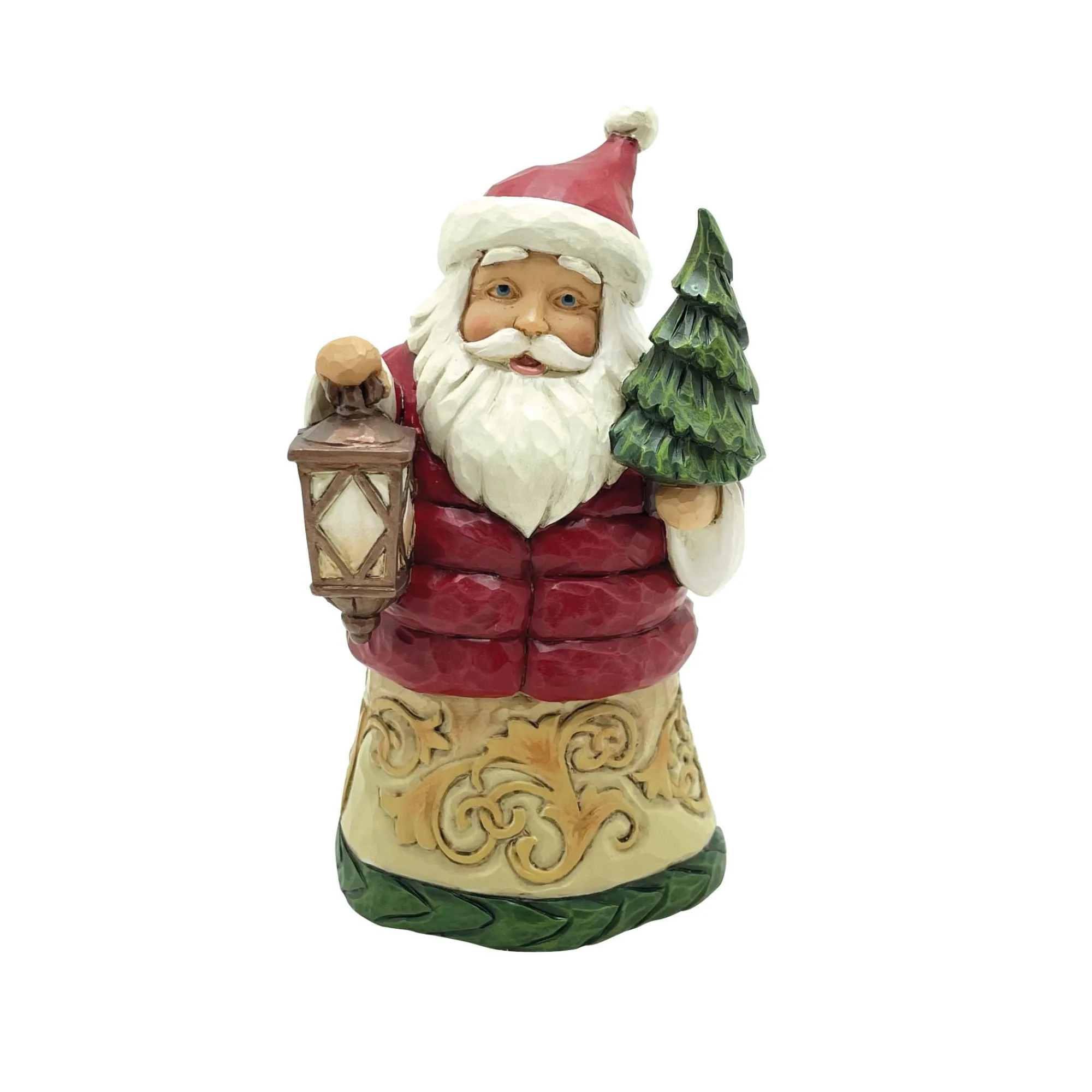 Enesco Gift Figurines | Santas | Mini Santa with Puffy Coat Fig