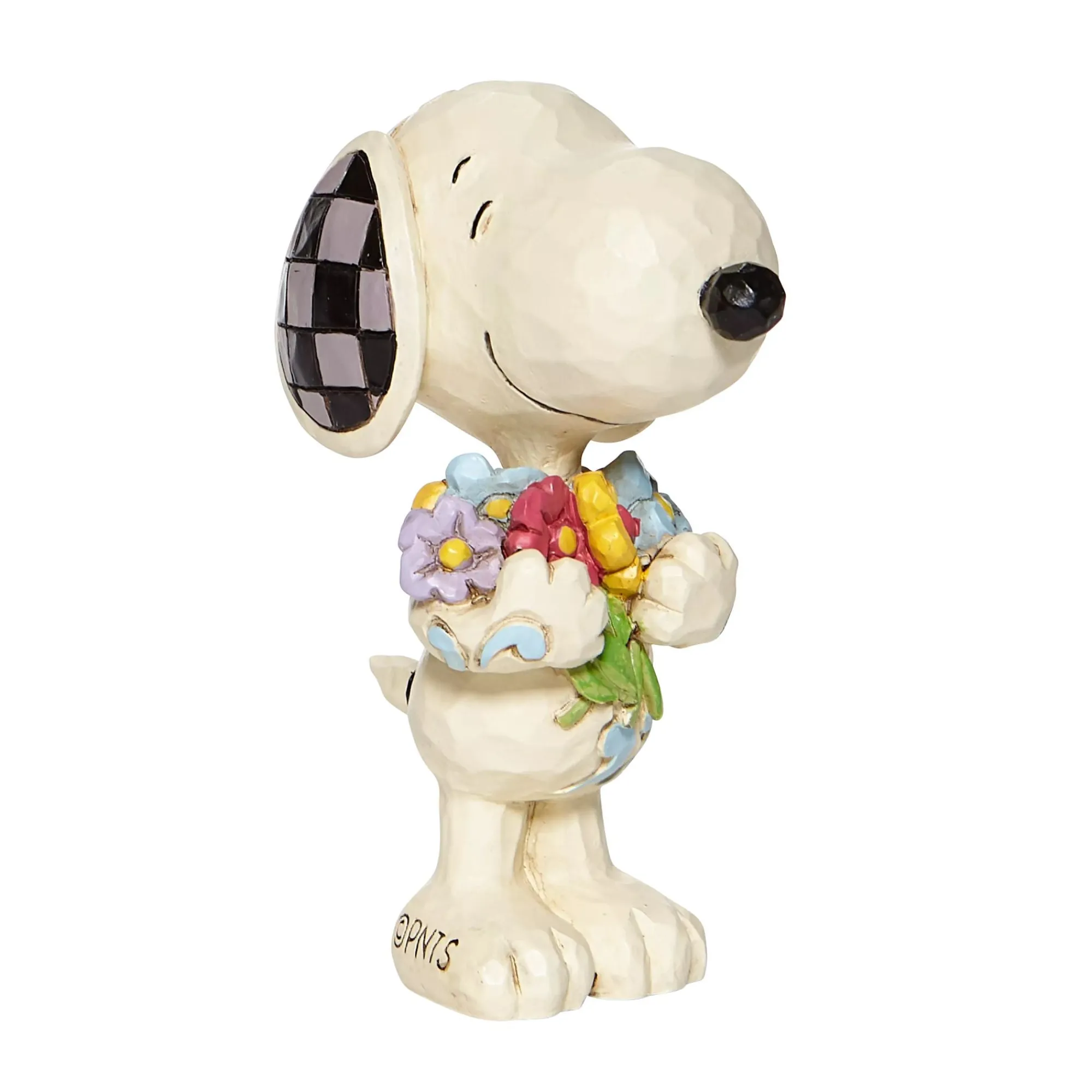 Enesco Gift Figurines | Mini Snoopy with Flowers