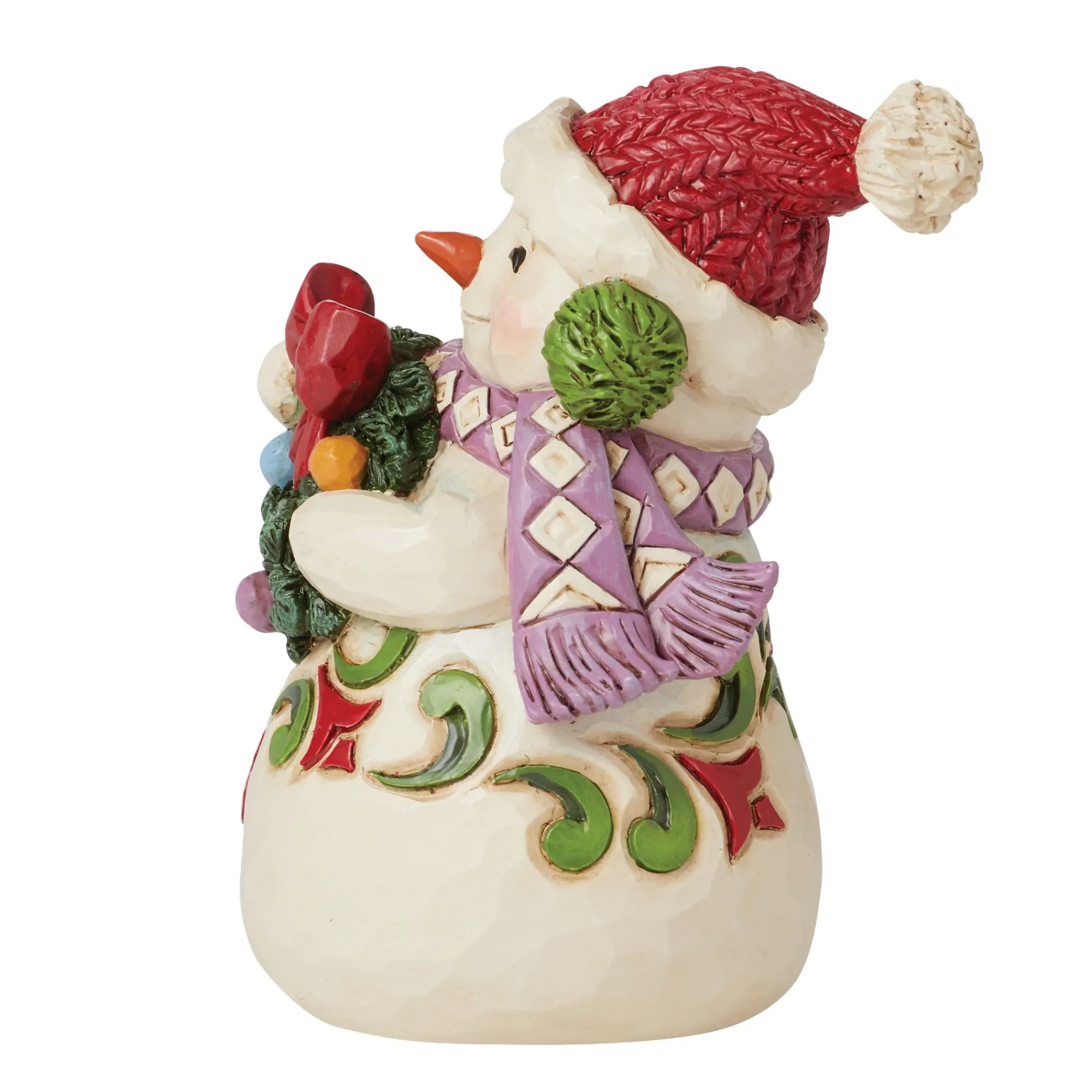 Enesco Gift Figurines | Snowman | Mini Snowman Earmuffs Fig