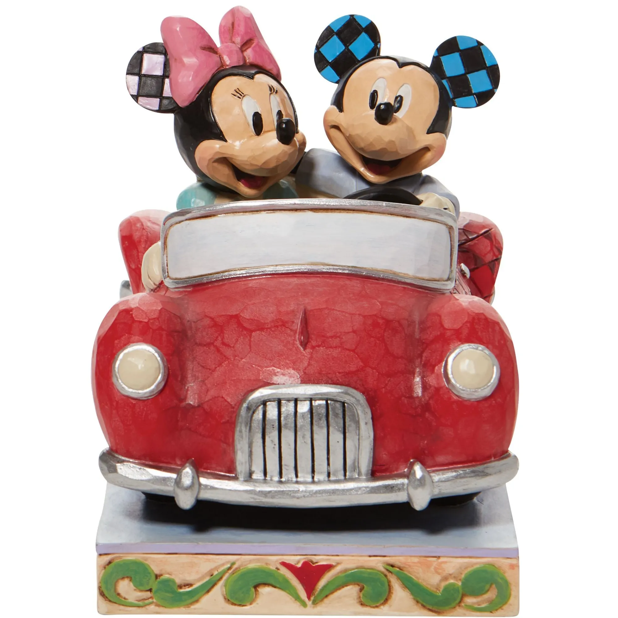 Enesco Gift Figurines | Minnie and Mickey in Car