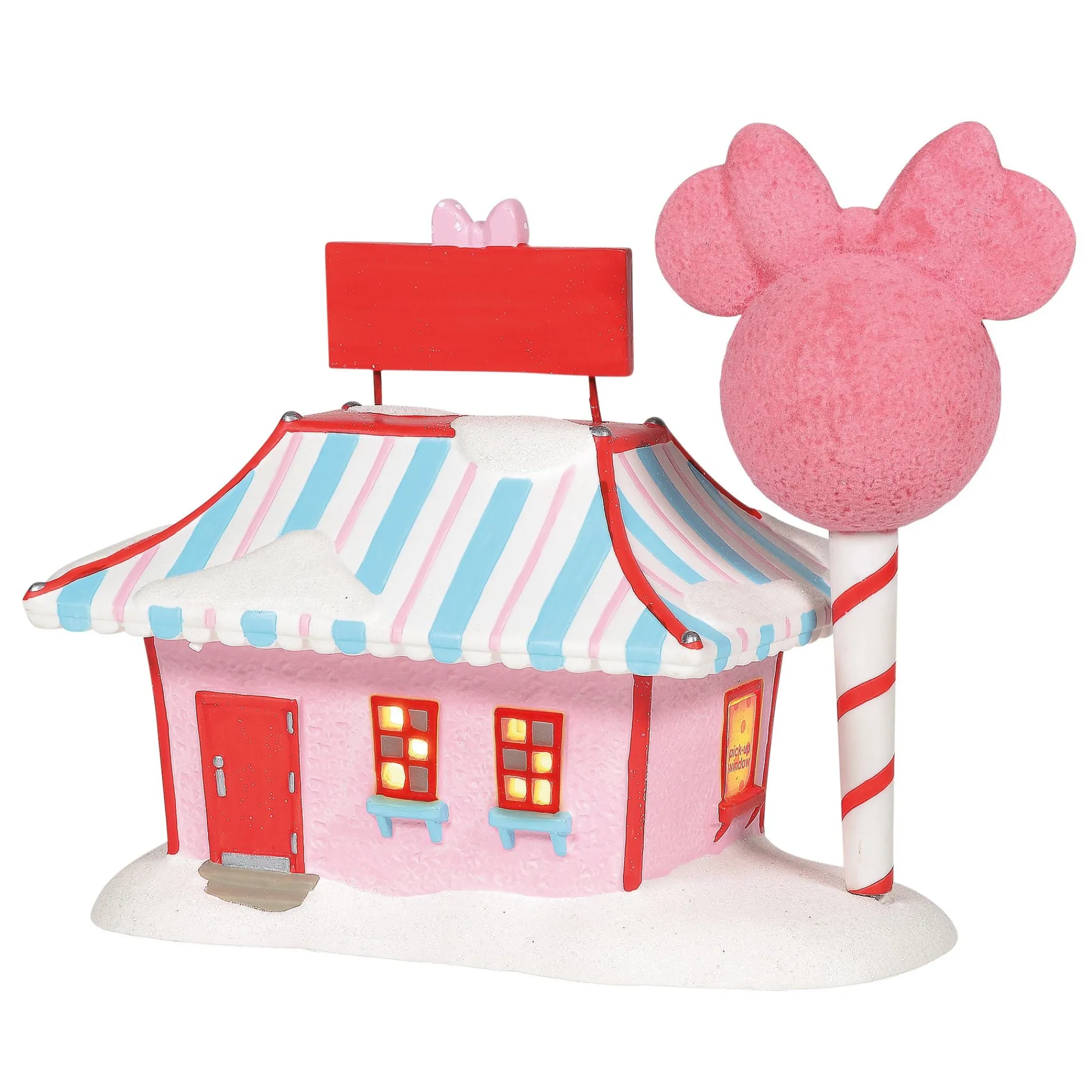 Department 56 Village Lighted Buildings | Minnie's Cotton Candy Shop