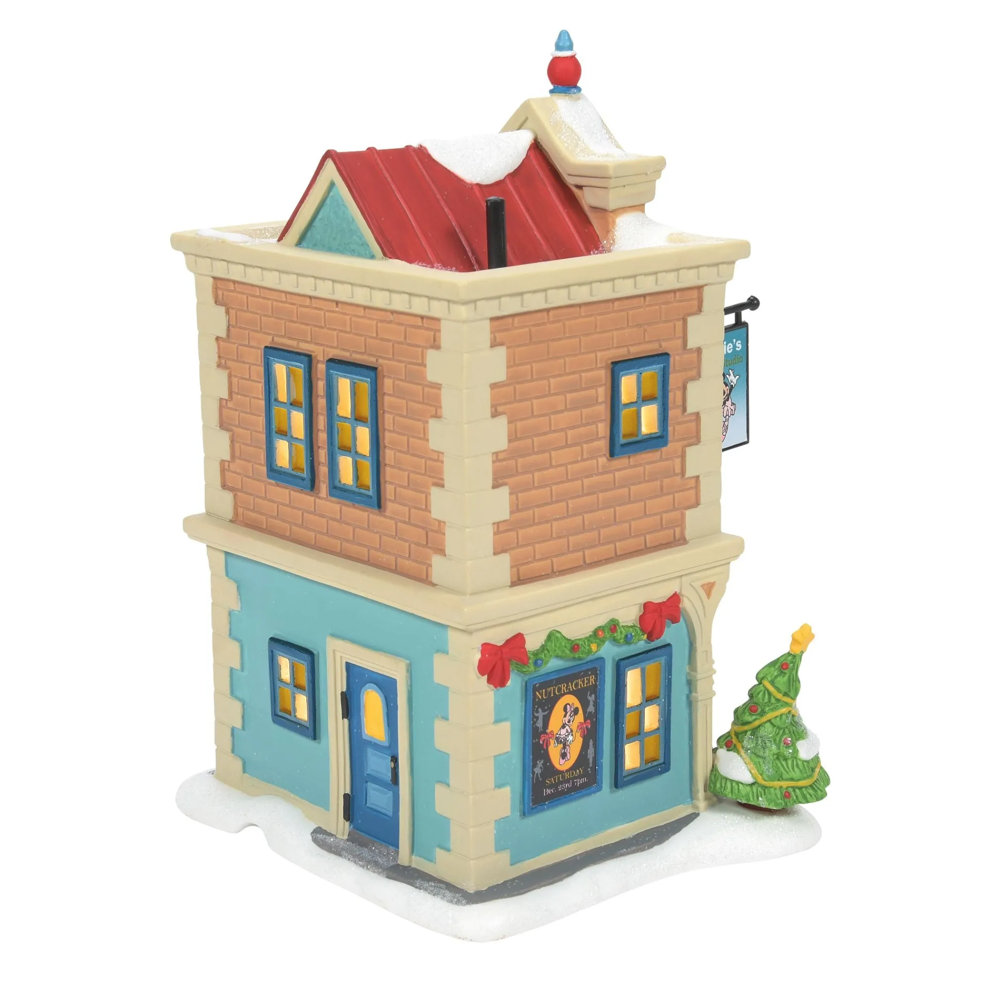 Department 56 Village Lighted Buildings | Minnie's Dance Academy