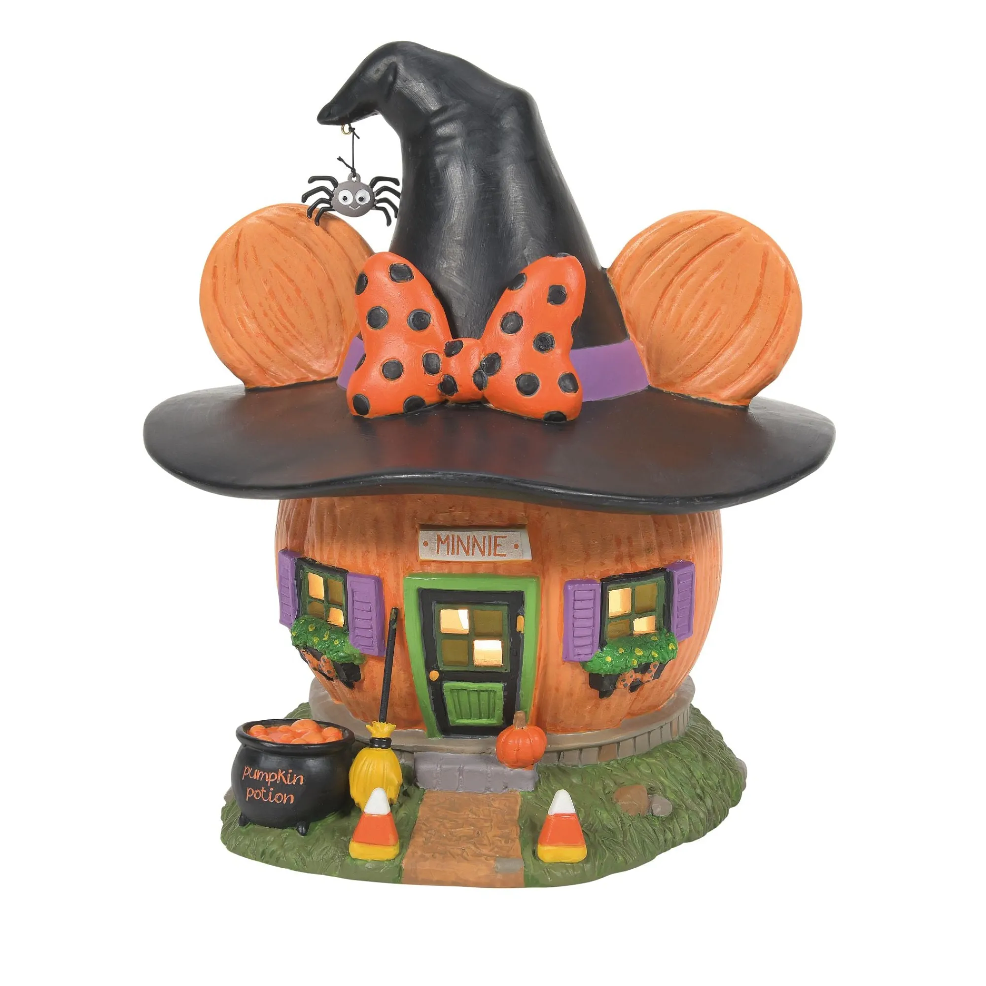 Department 56 Village Lighted Buildings | Minnie's Pumpkintown House