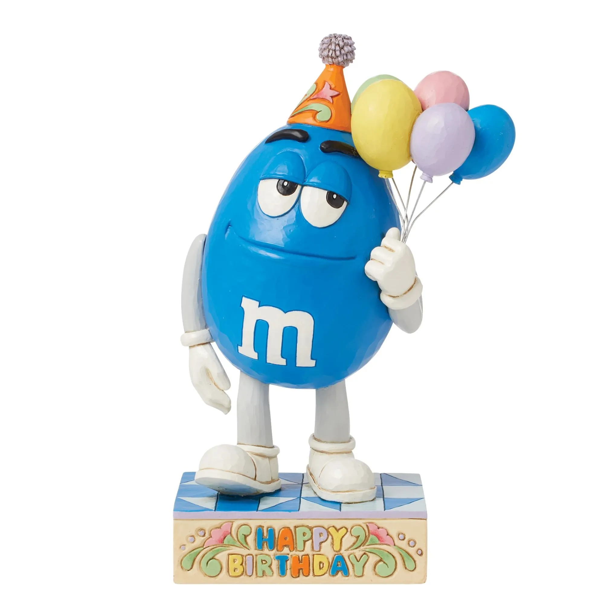 Enesco Gift Figurines | M&M'S Blue Charact w/ Balloons