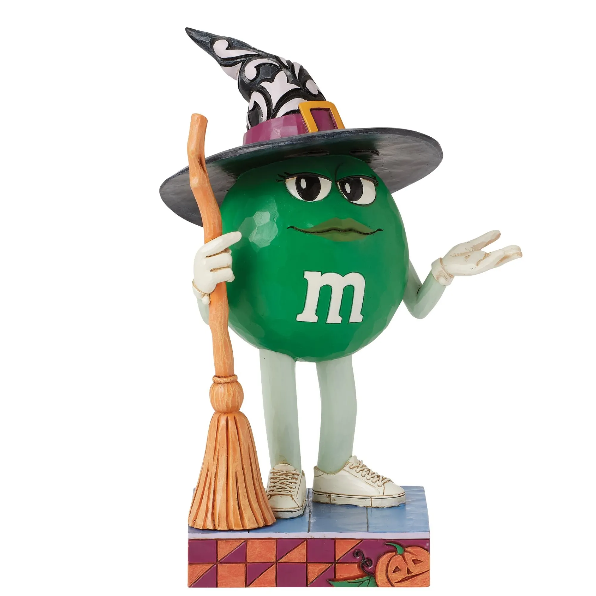 Enesco Gift Figurines | M&M'S Green Character Witch