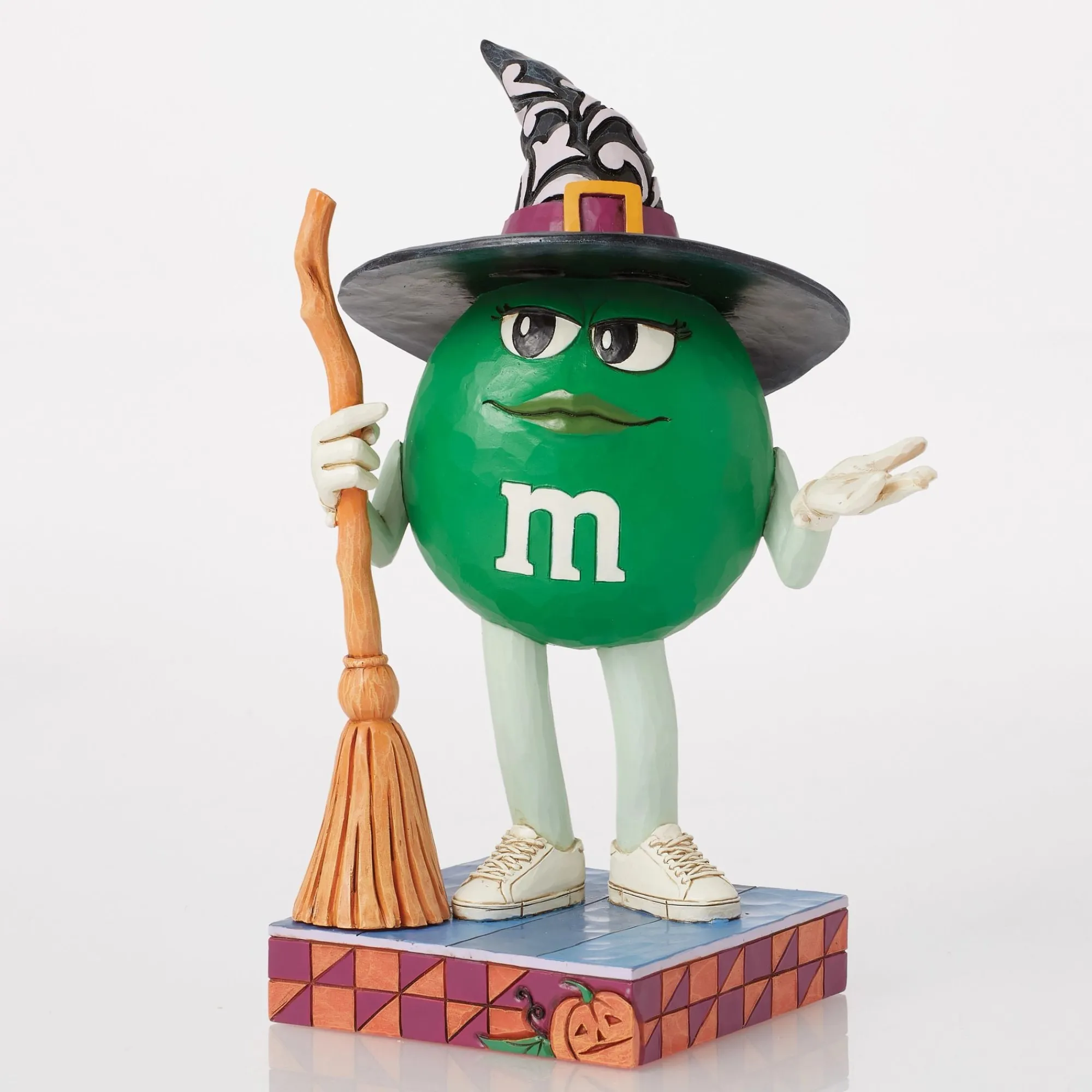 Enesco Gift Figurines | M&M'S Green Character Witch