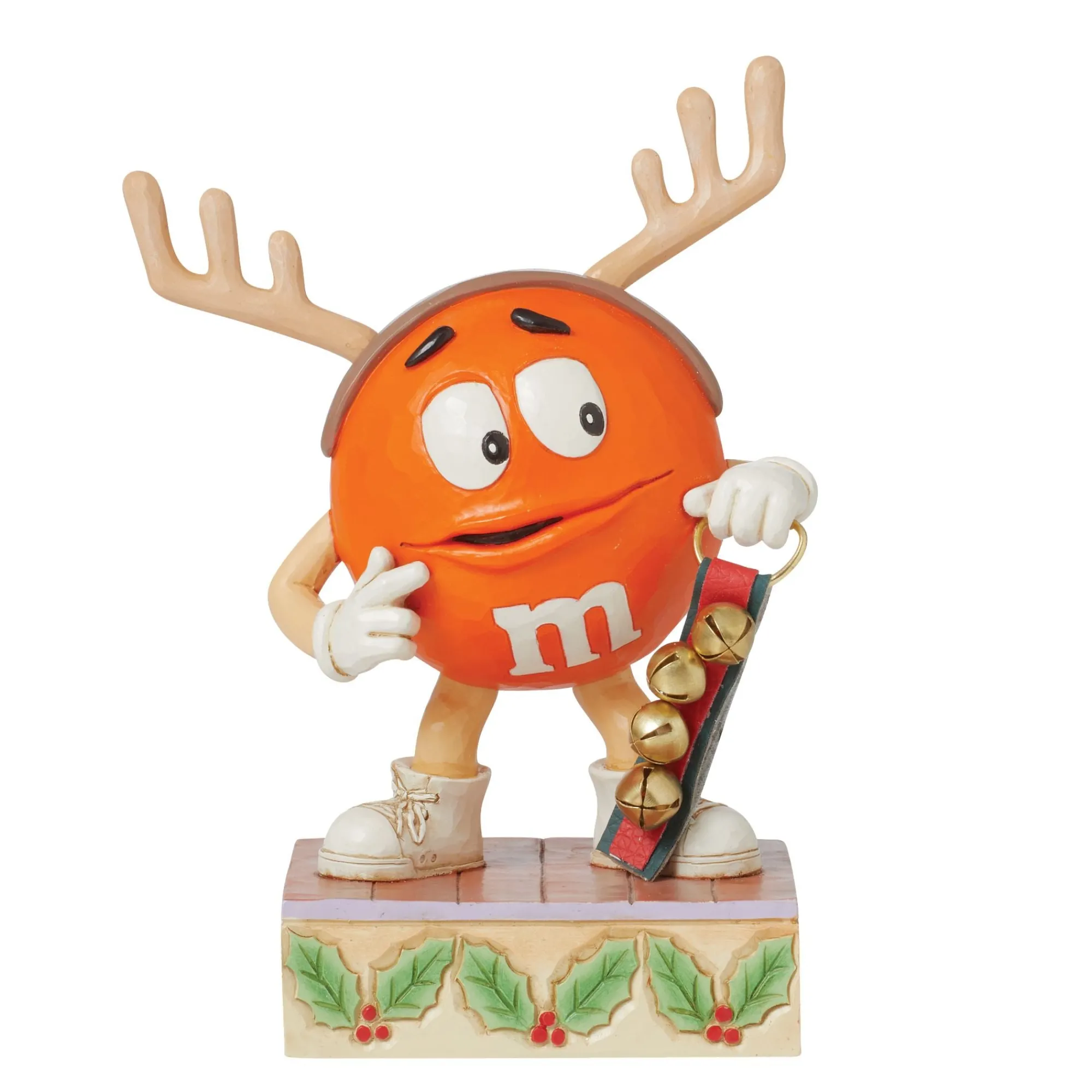 Enesco Gift Figurines | M&M'S Orange Charact Reindeer