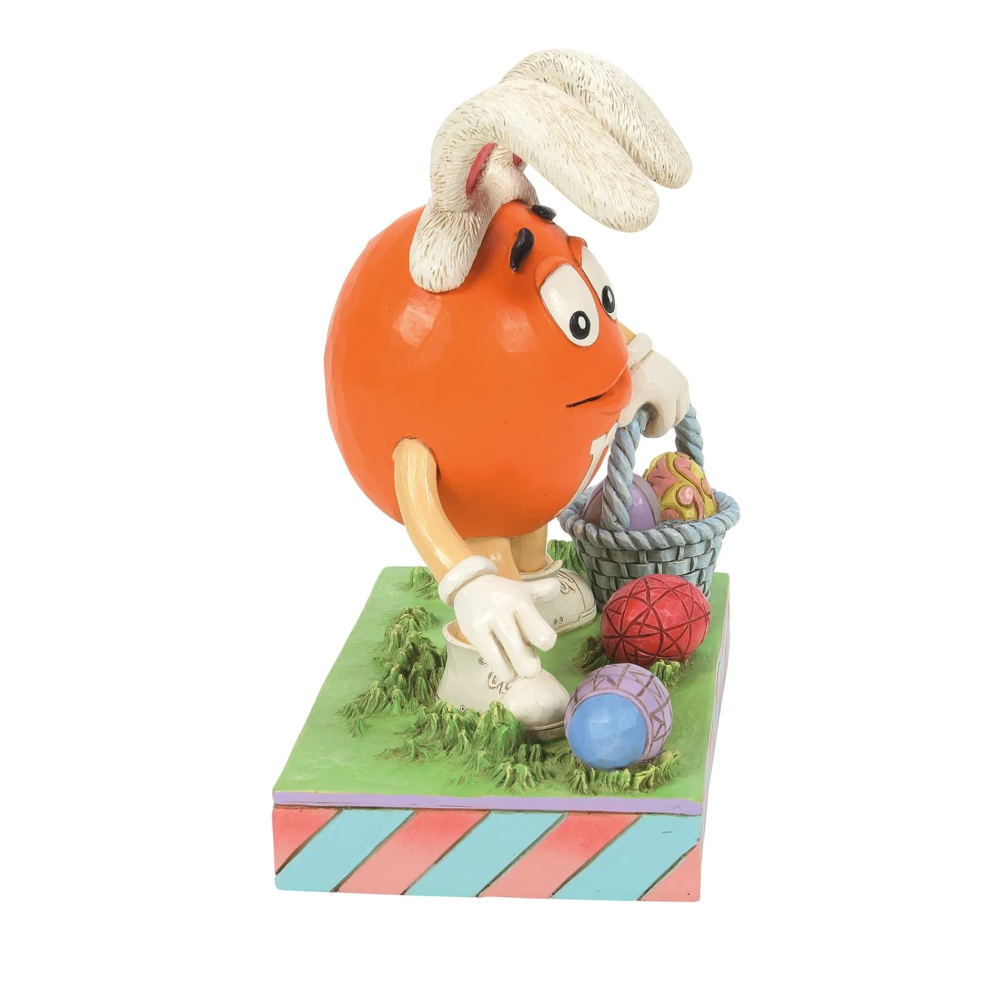 Enesco Gift Figurines | M&M'S Orange Charact w/Basket