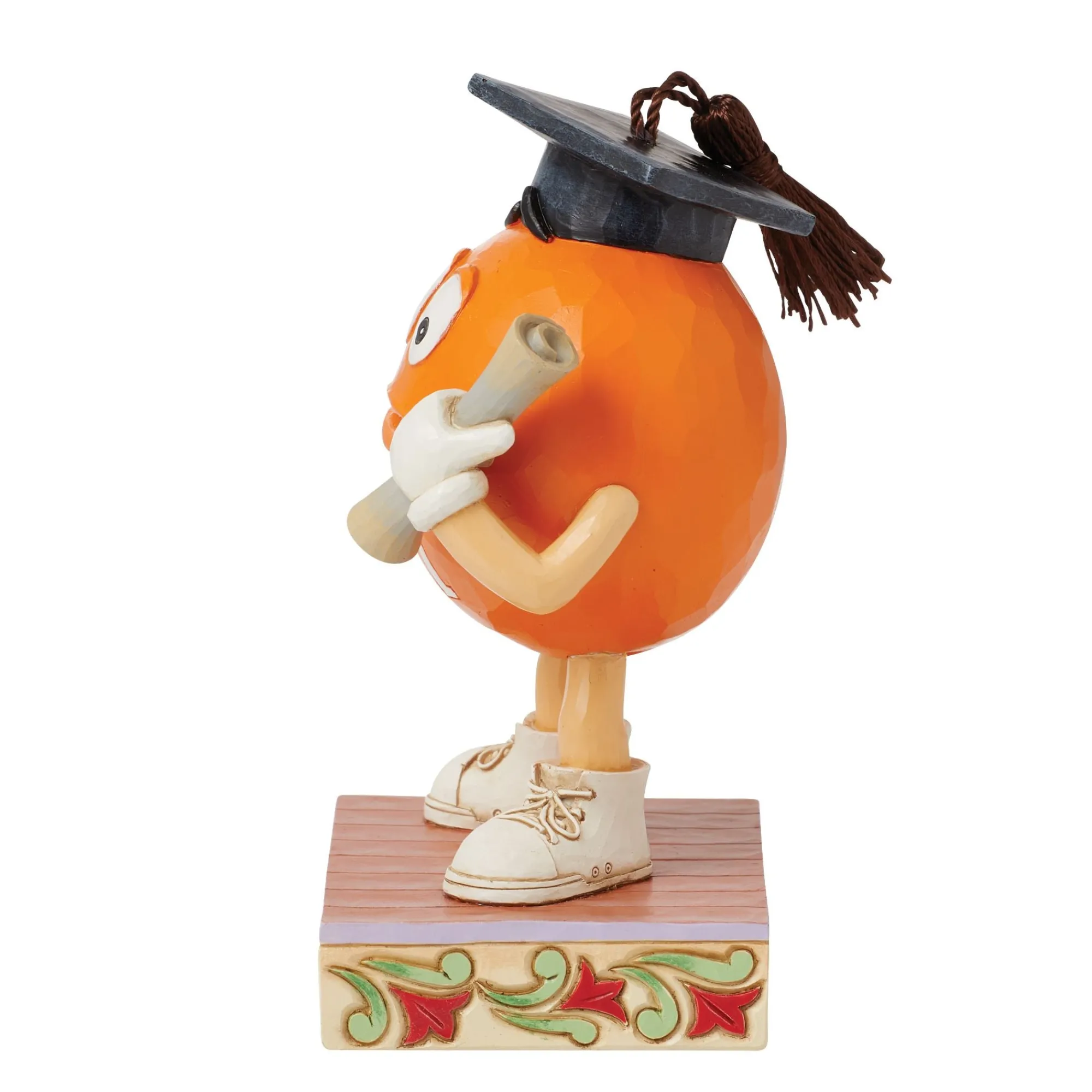 Enesco Gift Figurines | M&M'S Orange Character Gradutn