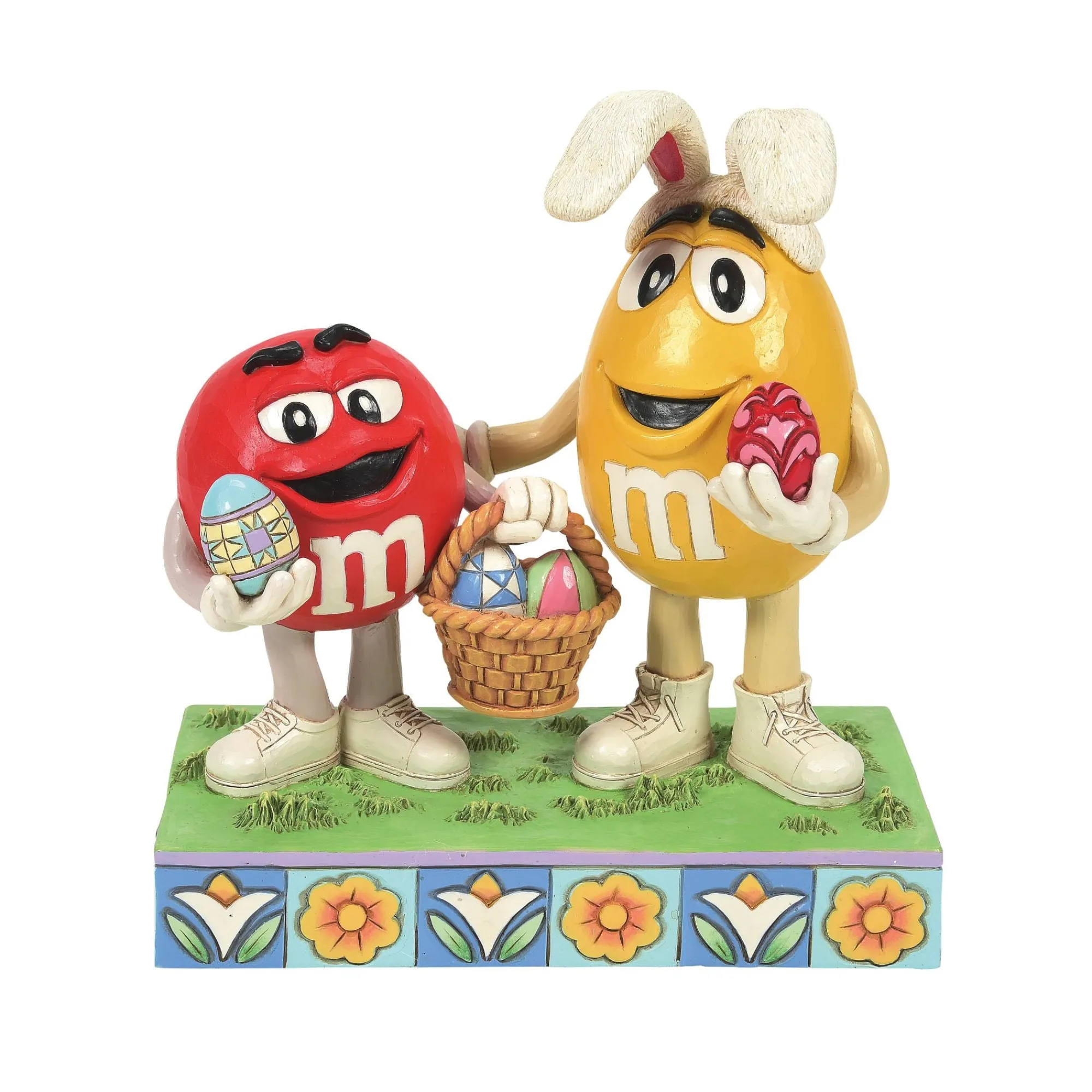 Enesco Gift Figurines | M&M'S Red & Yellow Characters