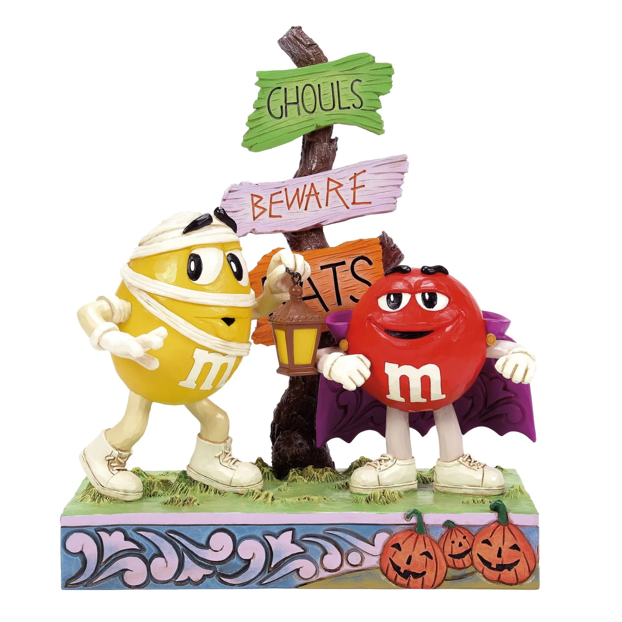 Enesco Gift Figurines | M&M'S Red & Yellow Halloween