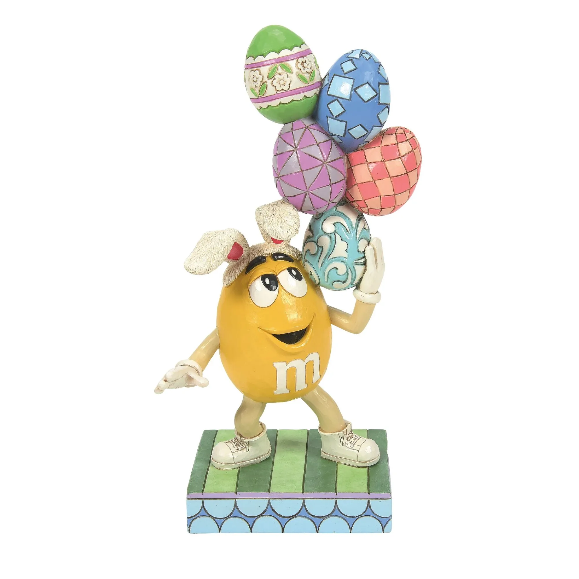 Enesco Gift Figurines | M&M'S Yellow Character w/Eggs