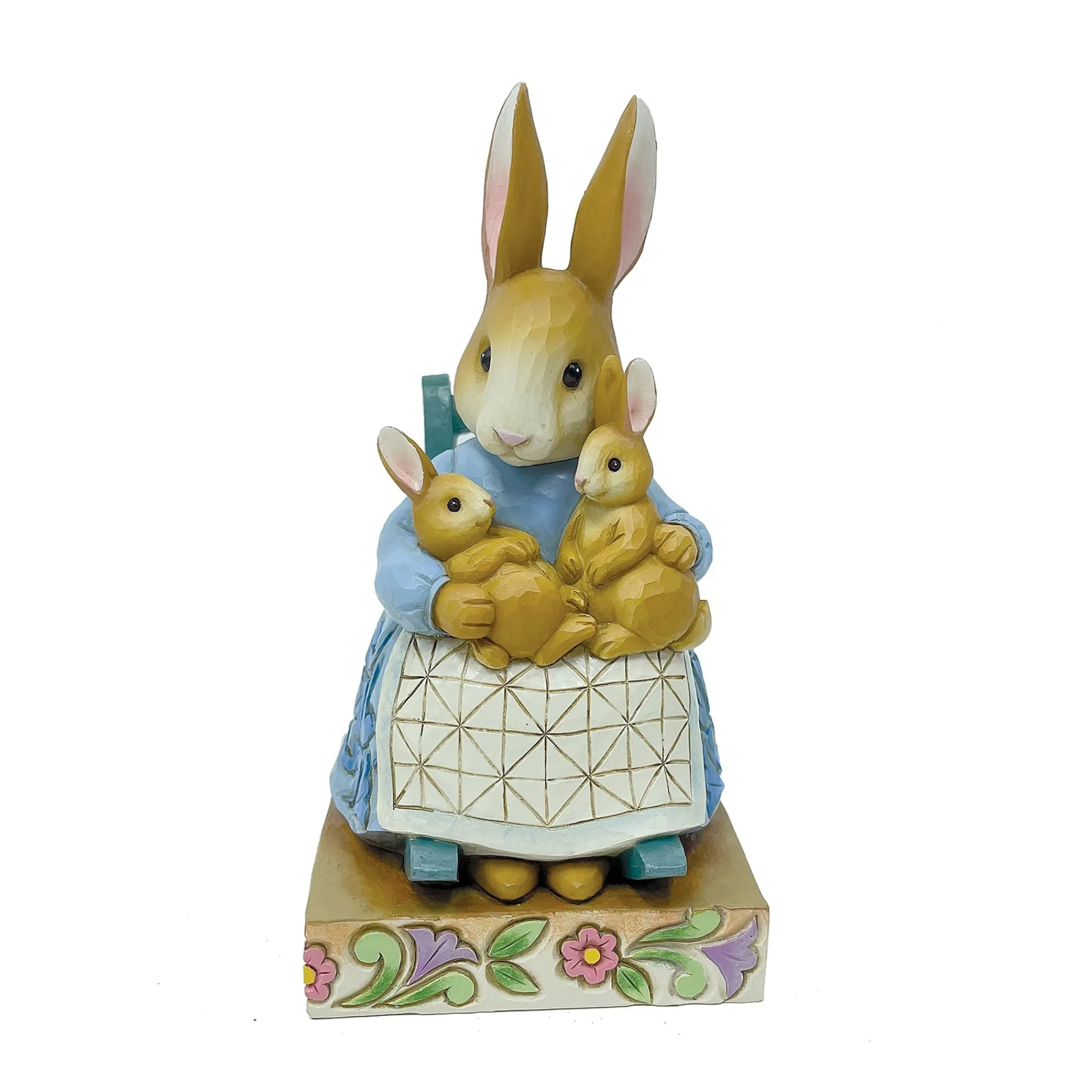 Enesco Gift Figurines | Mrs. Rabbit in Rocking Chair