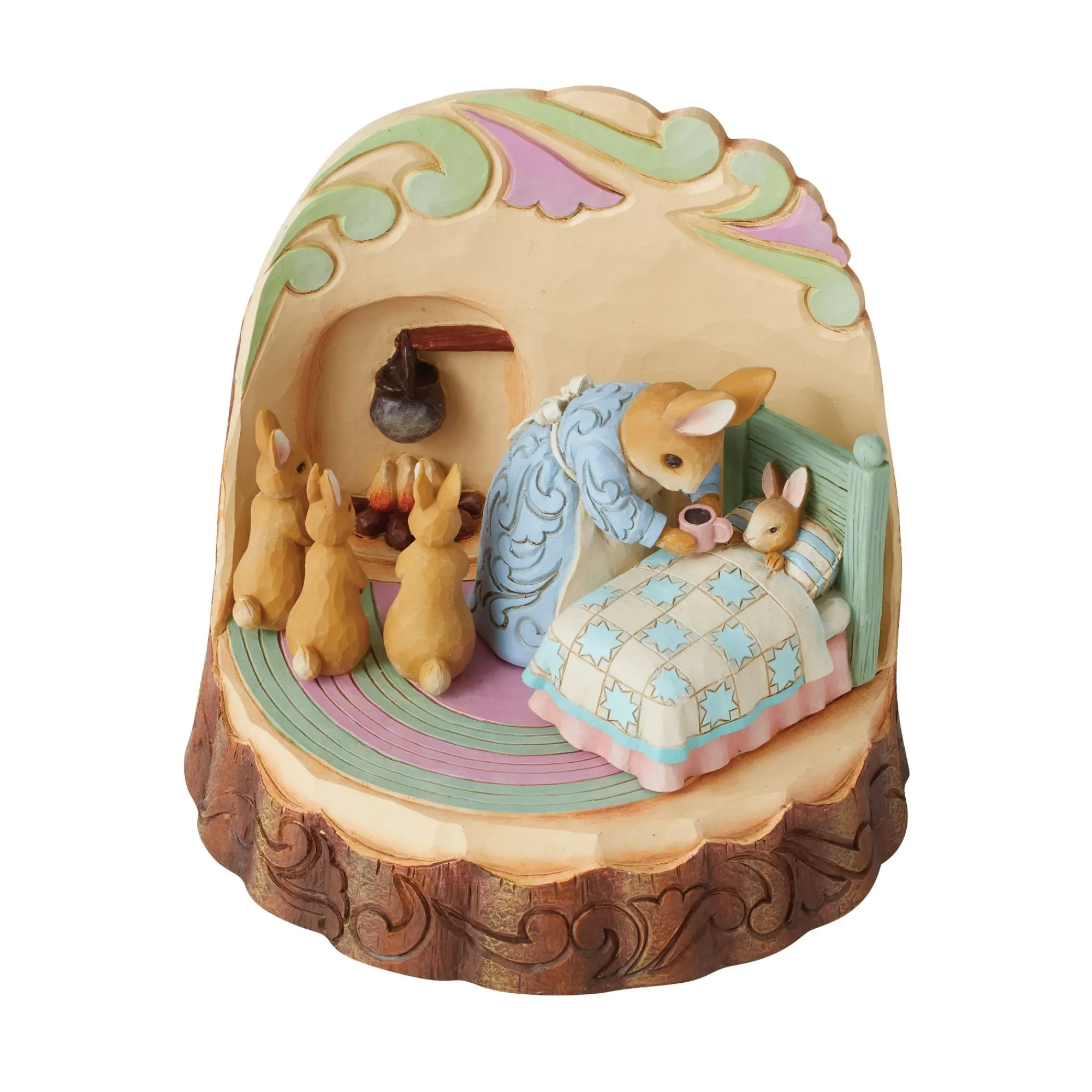 Enesco Gift Figurines | Mrs. Rabbit w/Bunnies