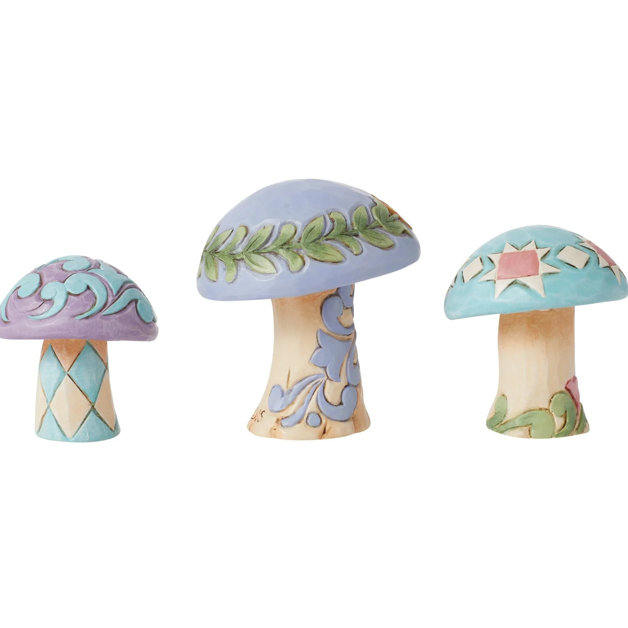 Enesco Gift Figurines | Mushrooms | Mushrooms Set of 3 Figurines