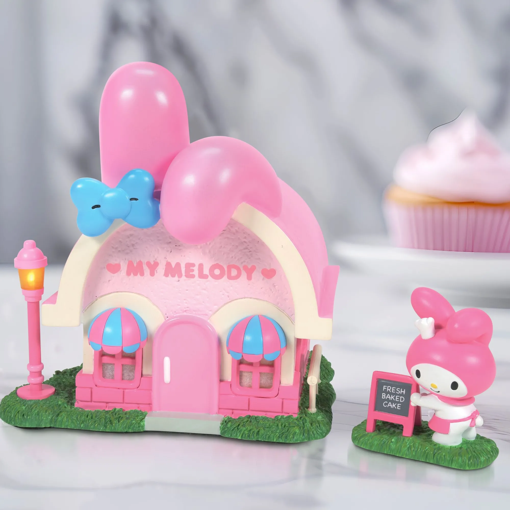 Department 56 Village Lighted Buildings | My Melody's Bakery S/2