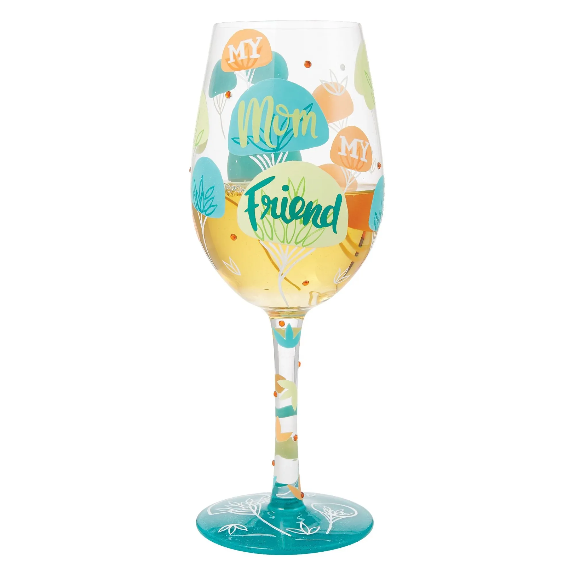 Enesco Gift Drinkware | My Mom My Friend Wine Glass